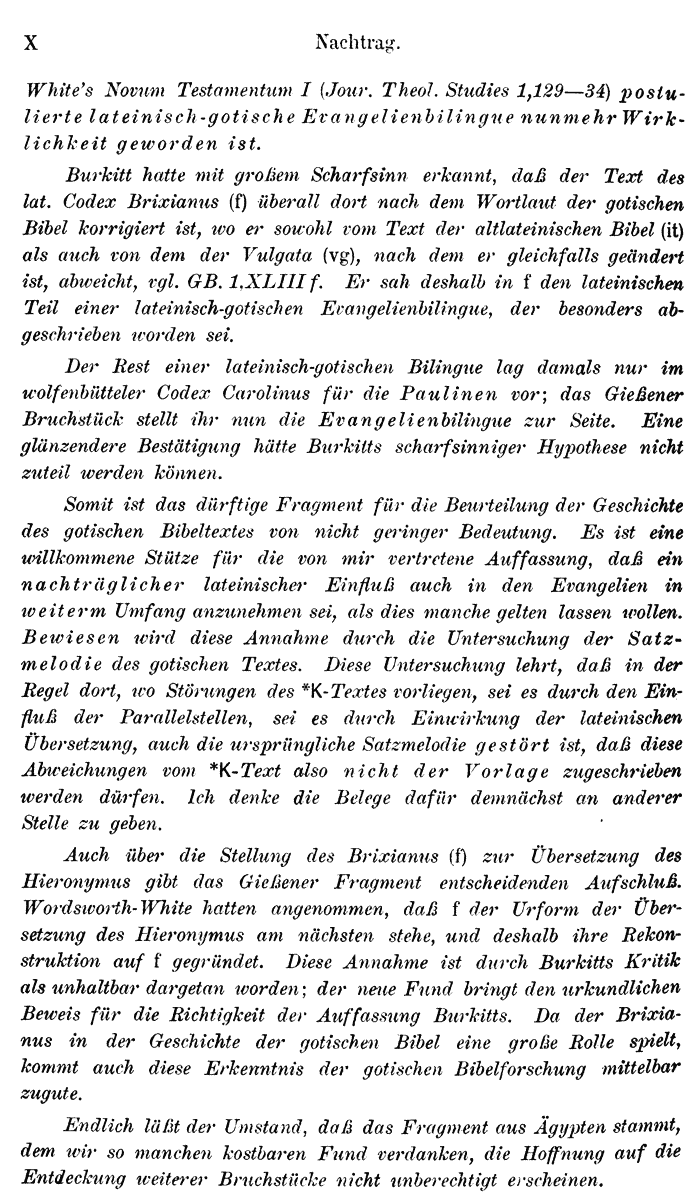 Wilhelm Streitberg 1910: Gotisch-Griechisch-Deutsches Wrterbuch p. x.