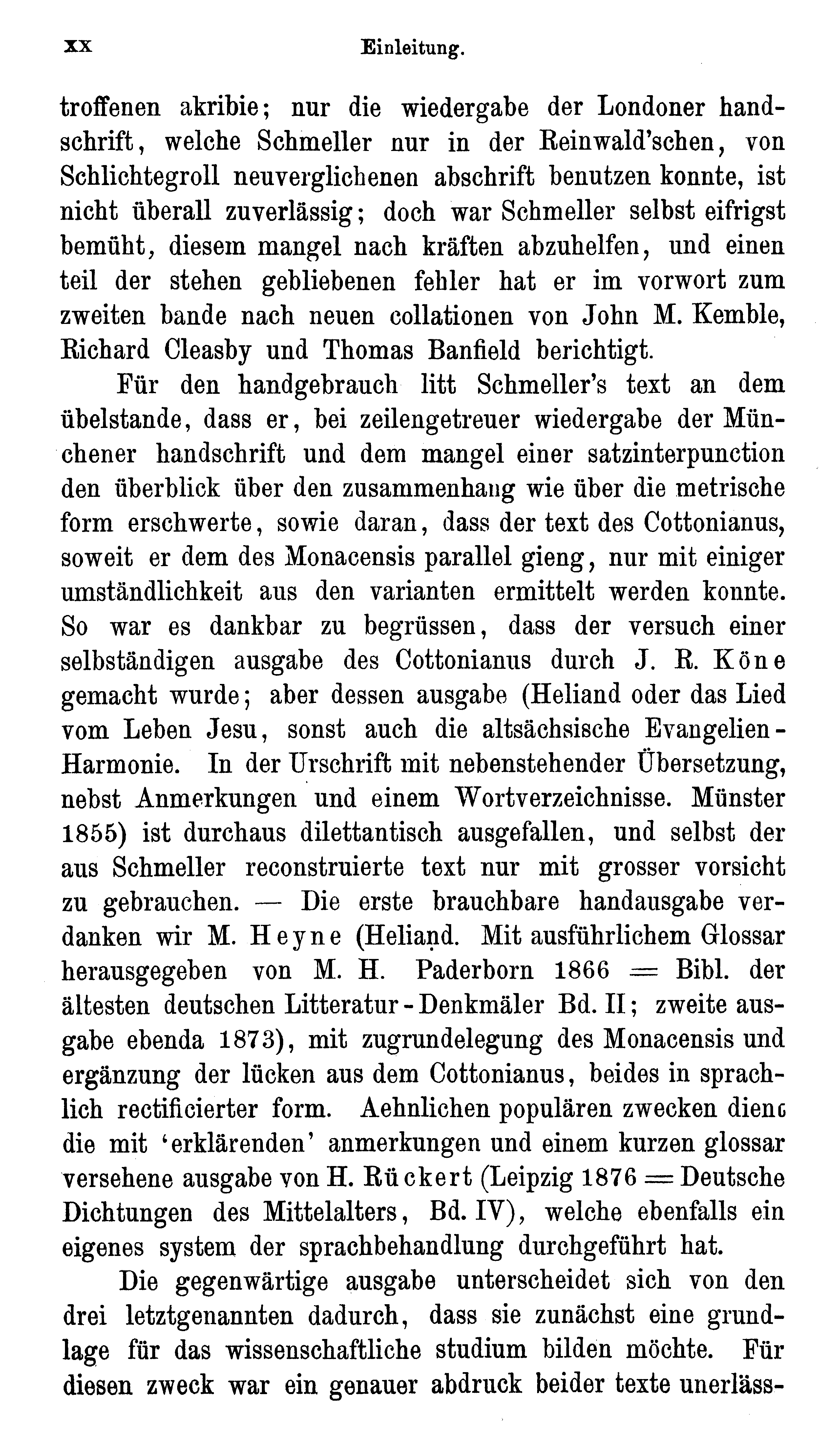 facsimile image (Sievers 1878, p. xx)