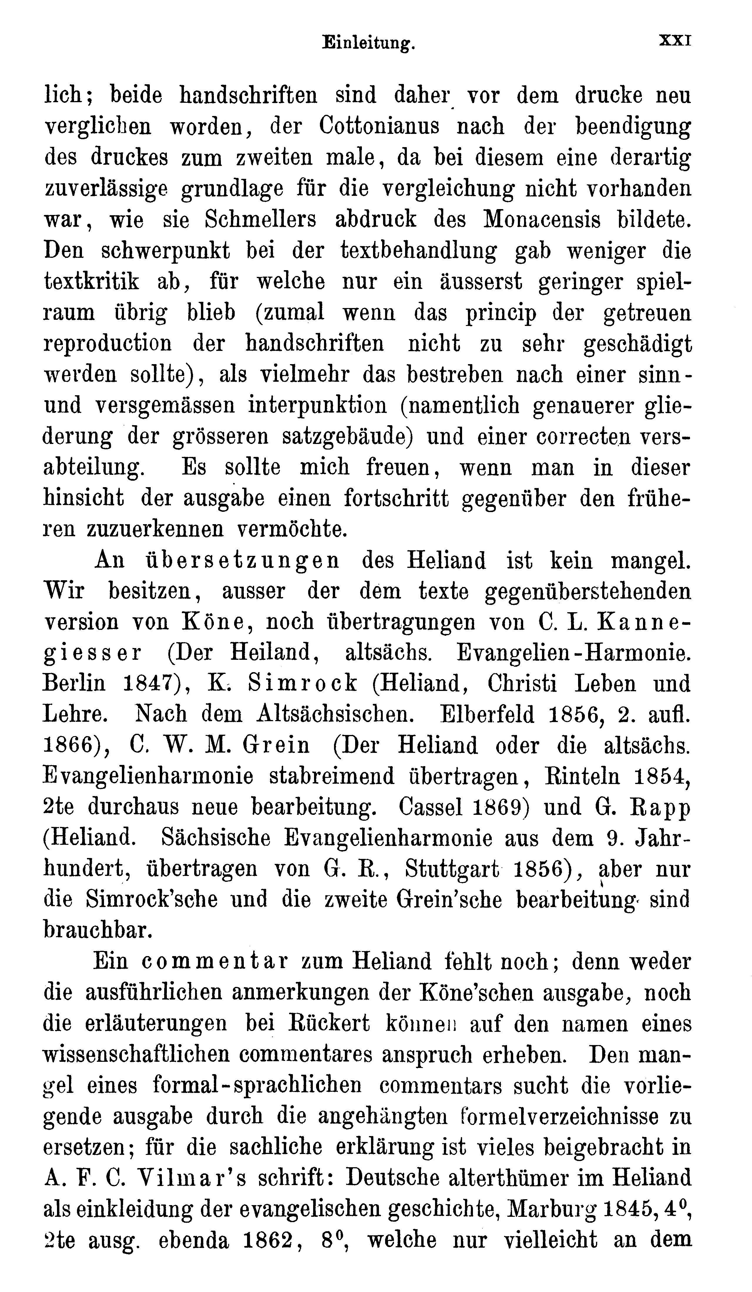 facsimile image (Sievers 1878, p. xxi)