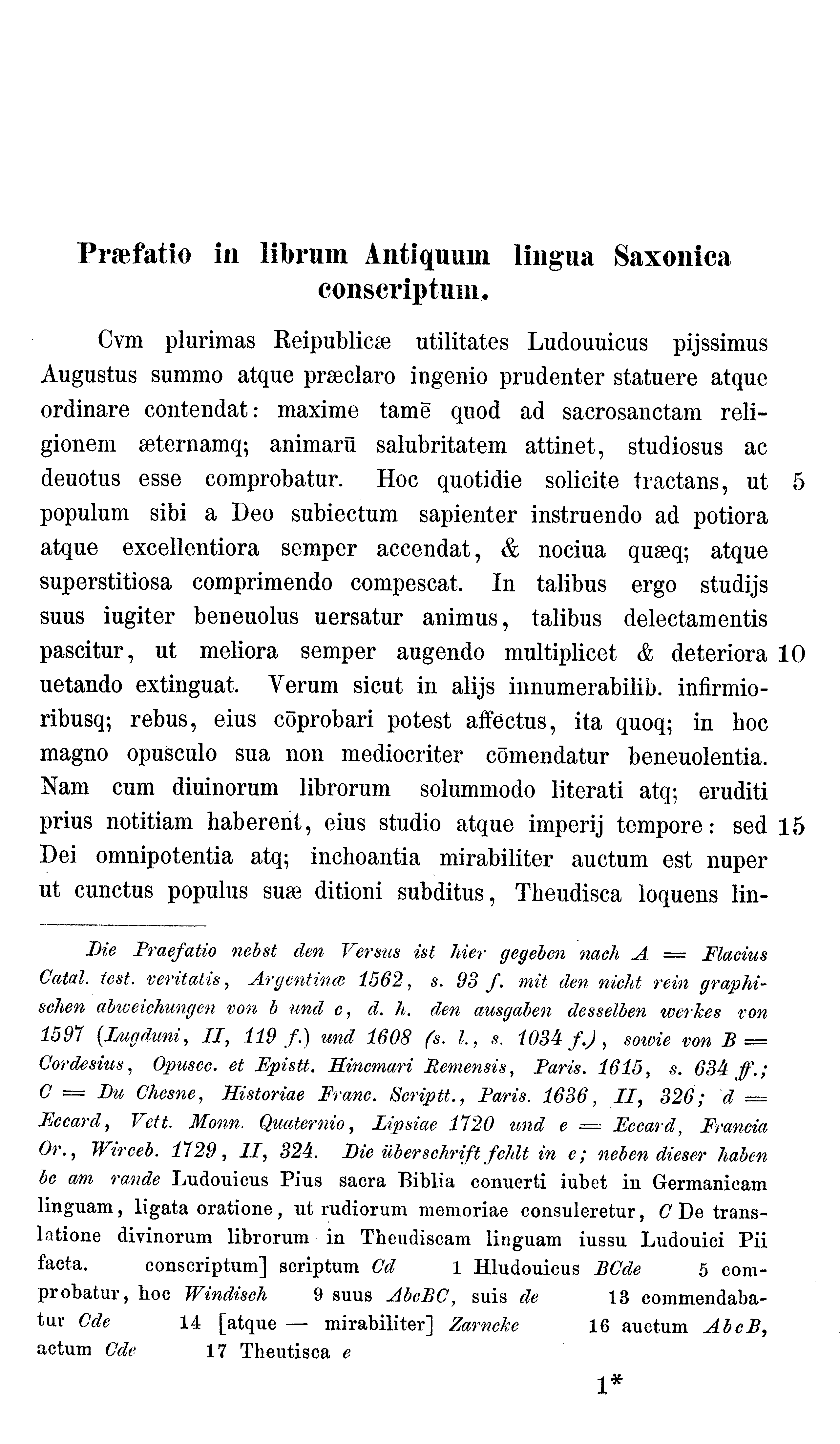 facsimile image (Sievers 1878, p. 3)