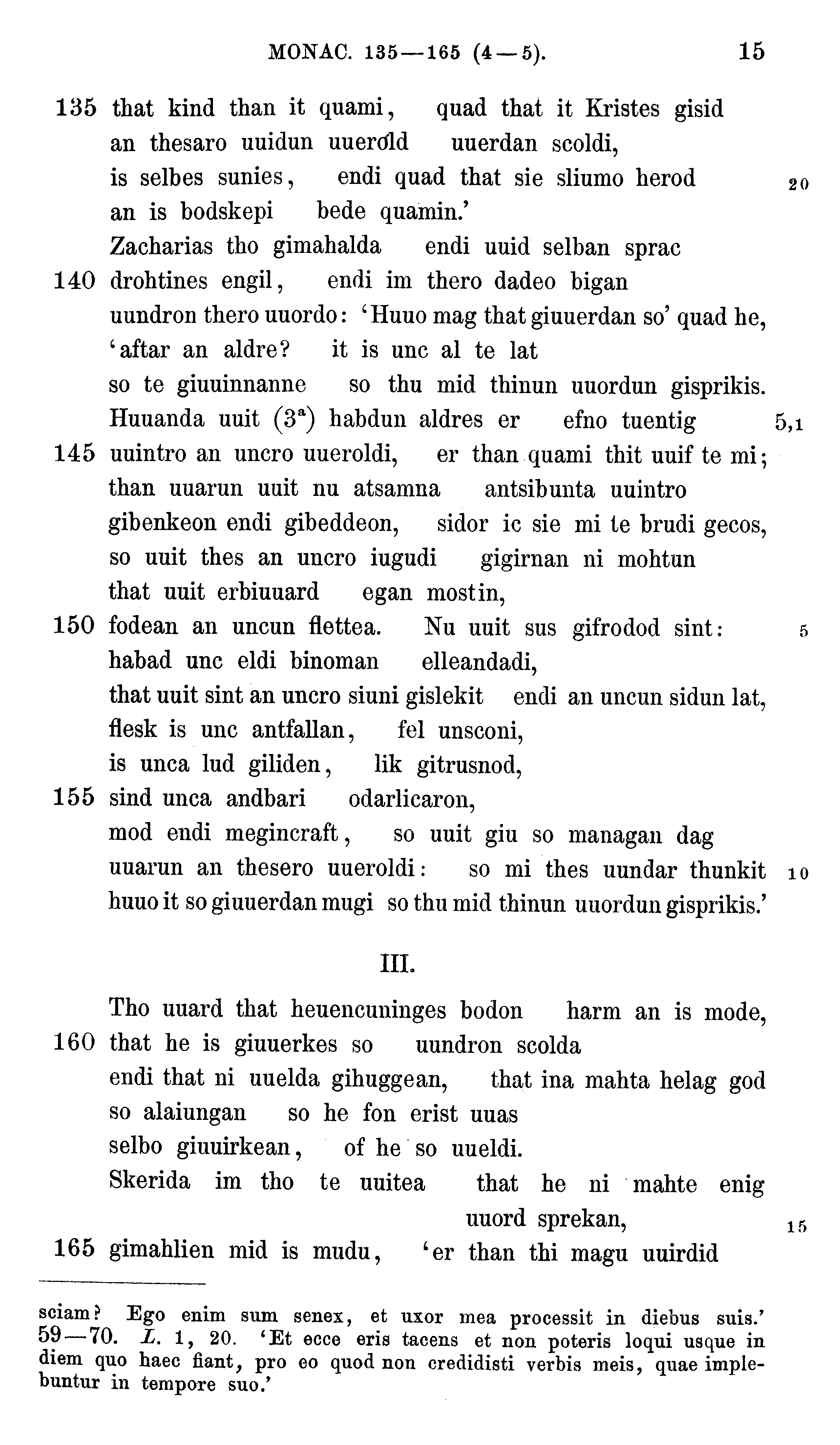 facsimile image (Sievers 1878, p. 15)