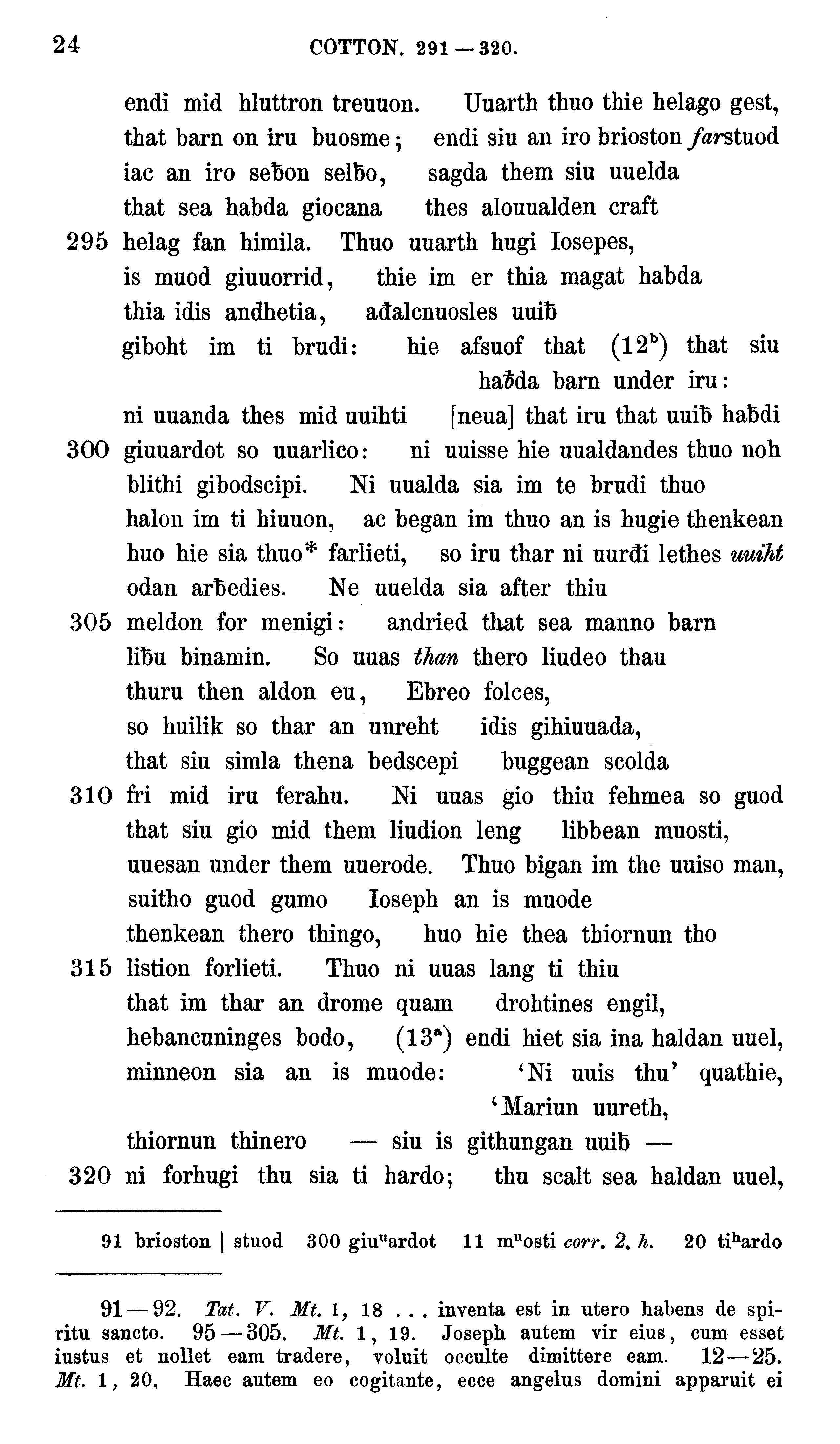 facsimile image (Sievers 1878, p. 24)