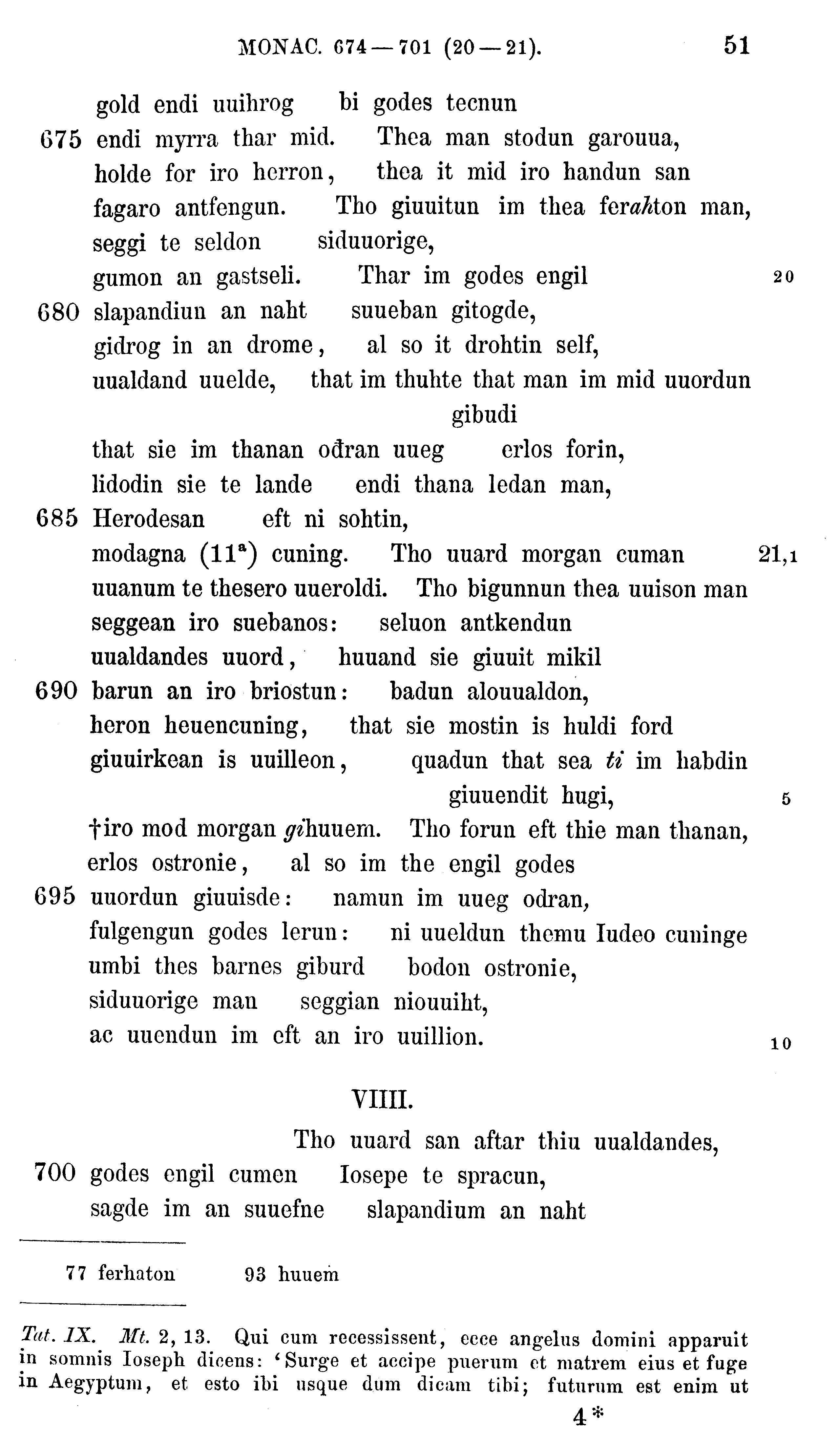 facsimile image (Sievers 1878, p. 51)