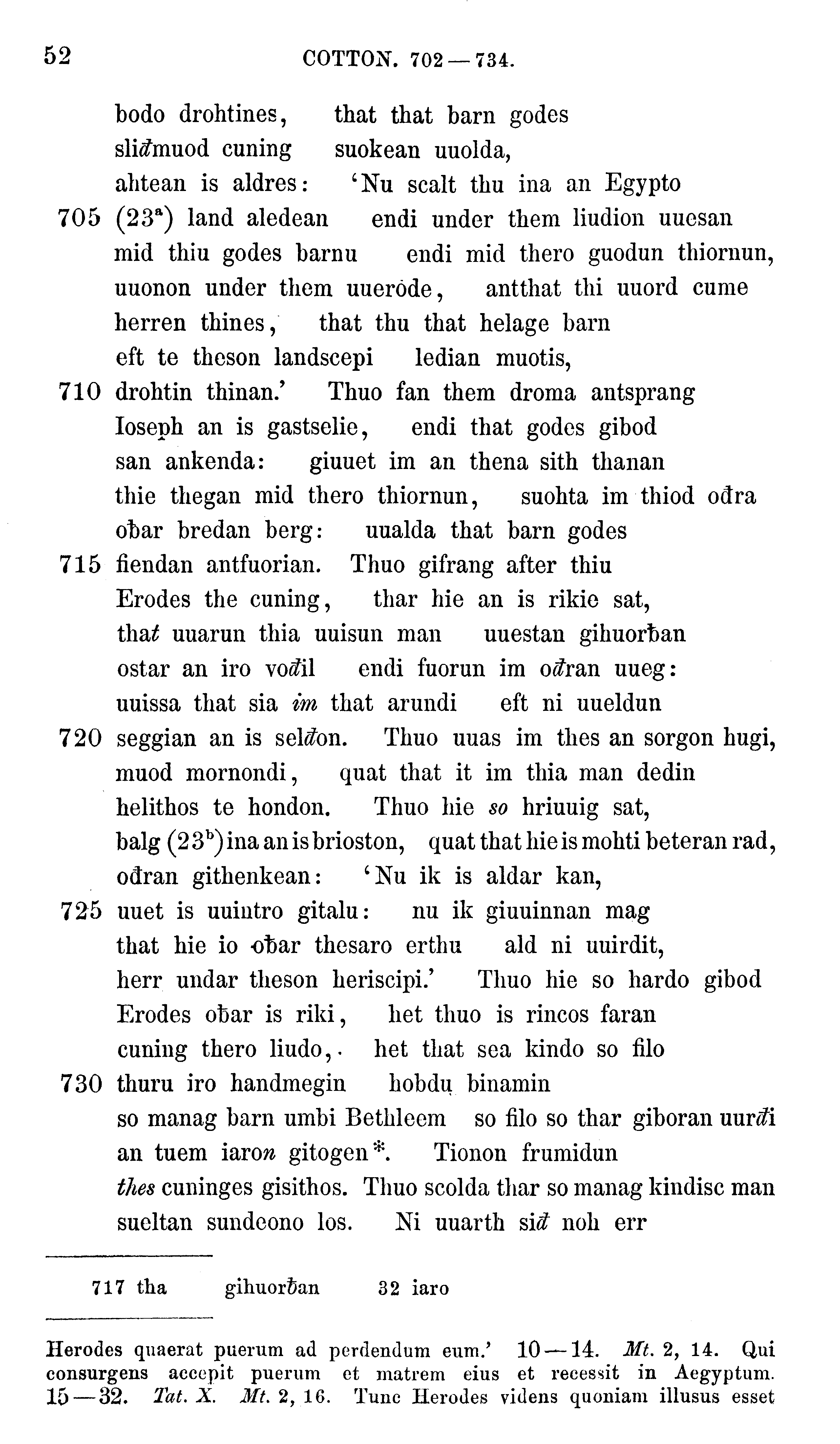 facsimile image (Sievers 1878, p. 52)