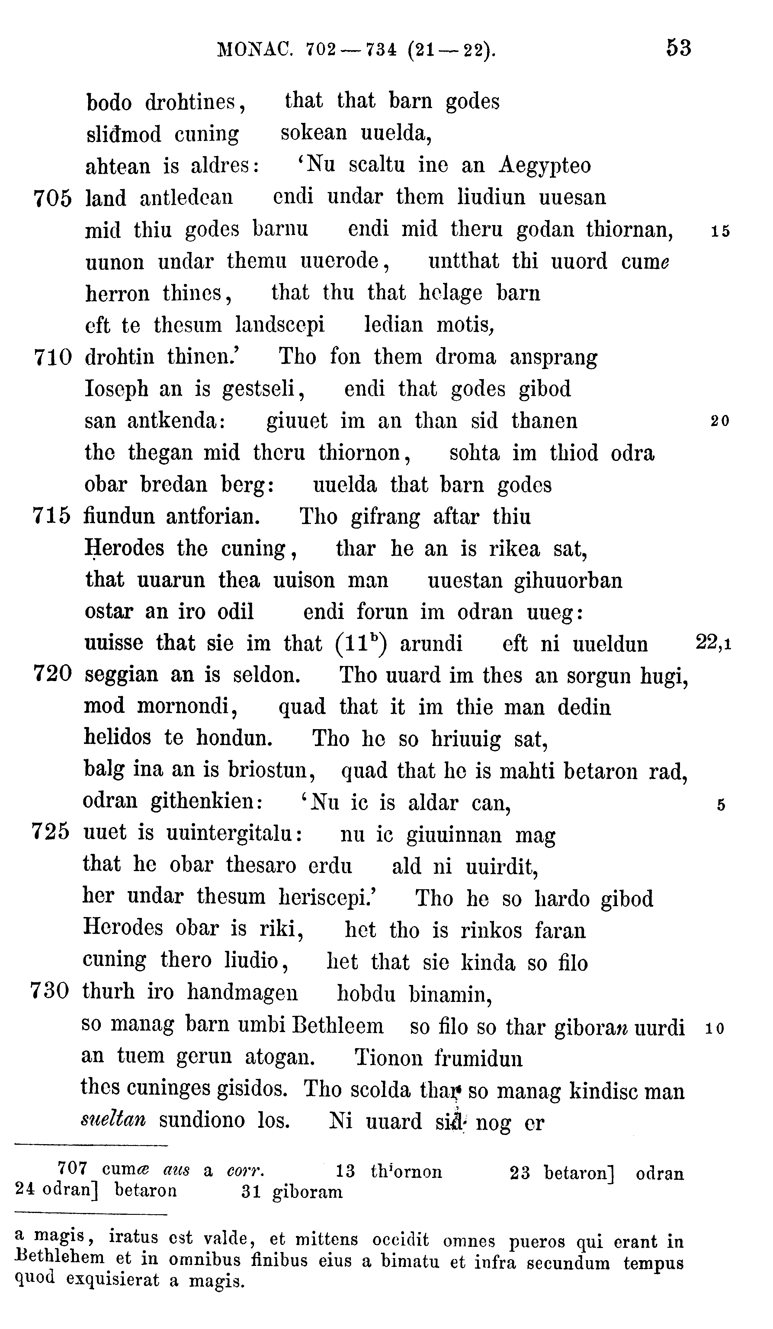 facsimile image (Sievers 1878, p. 53)