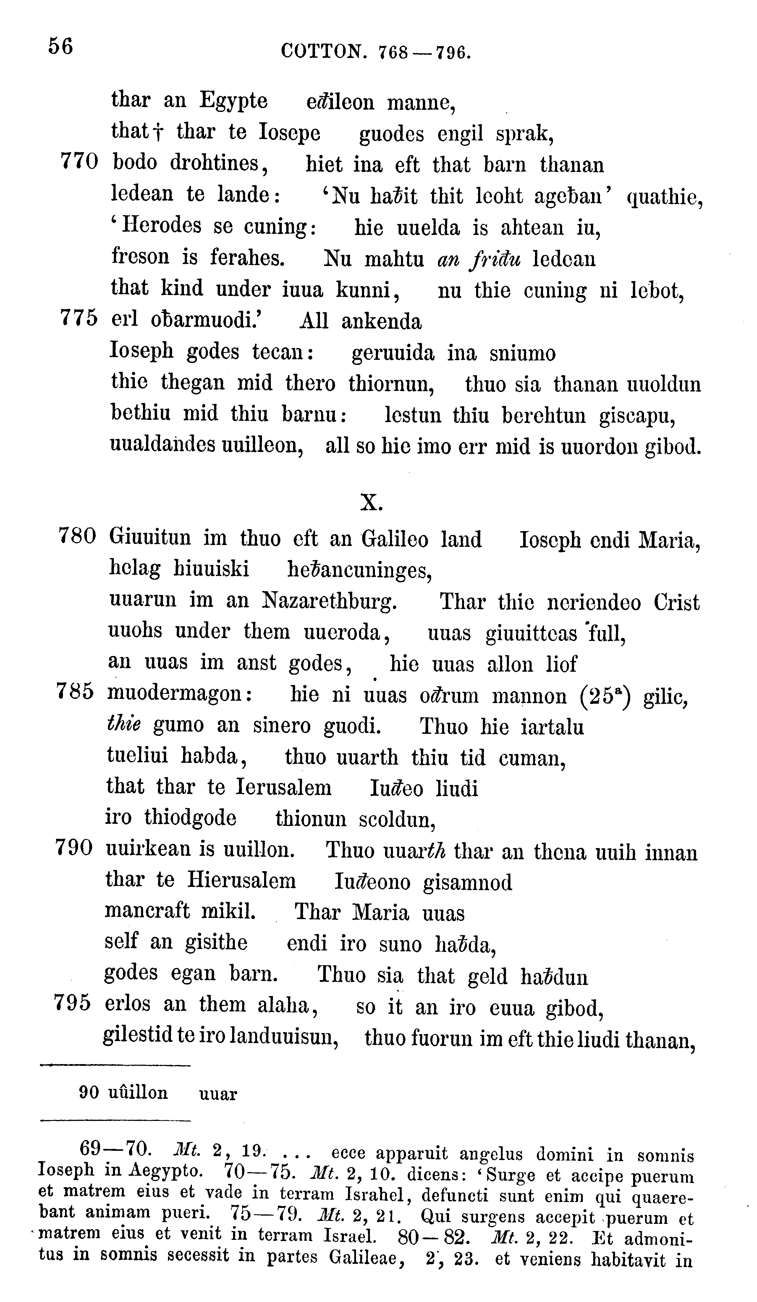 facsimile image (Sievers 1878, p. 56)