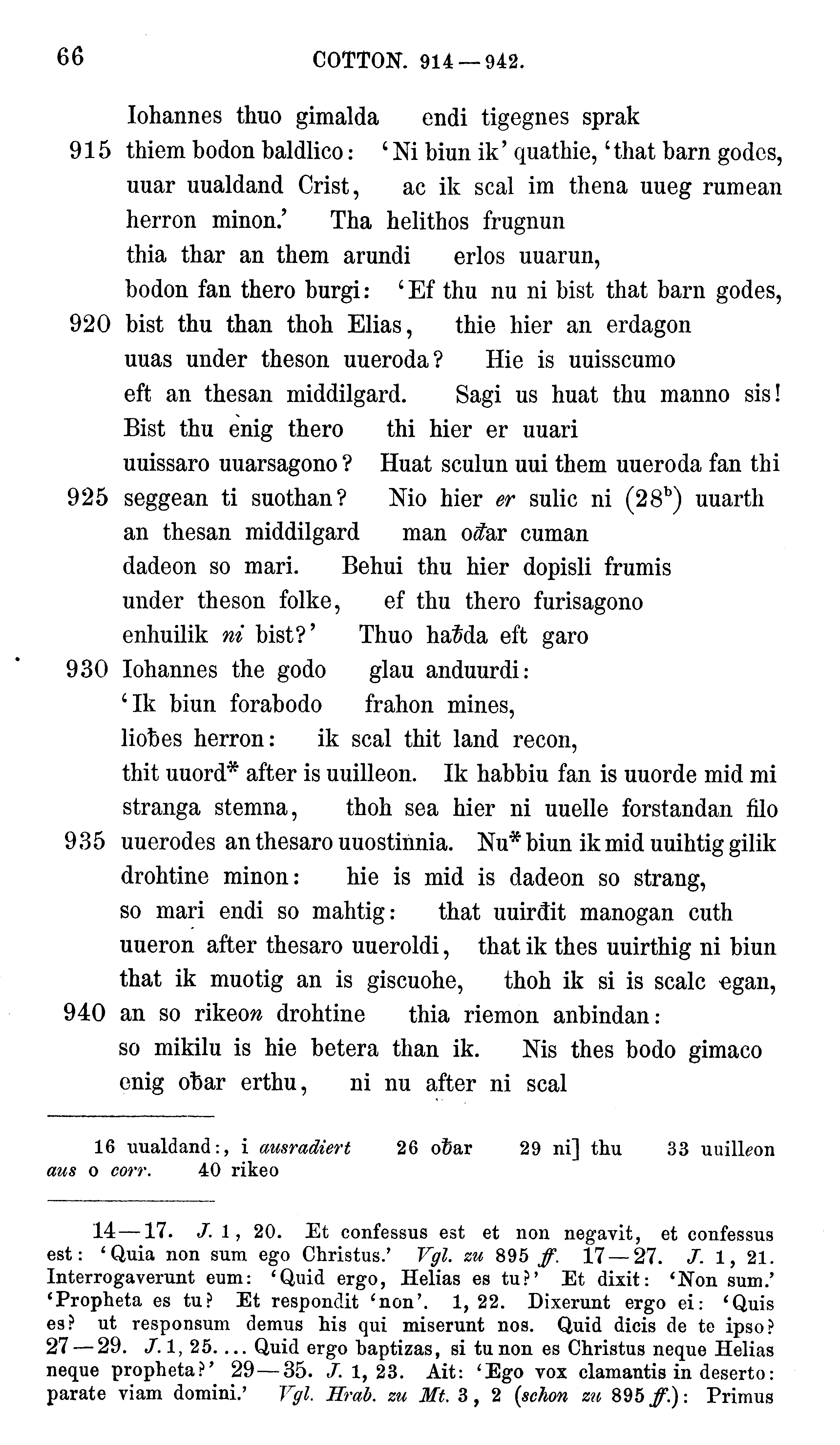 facsimile image (Sievers 1878, p. 66)