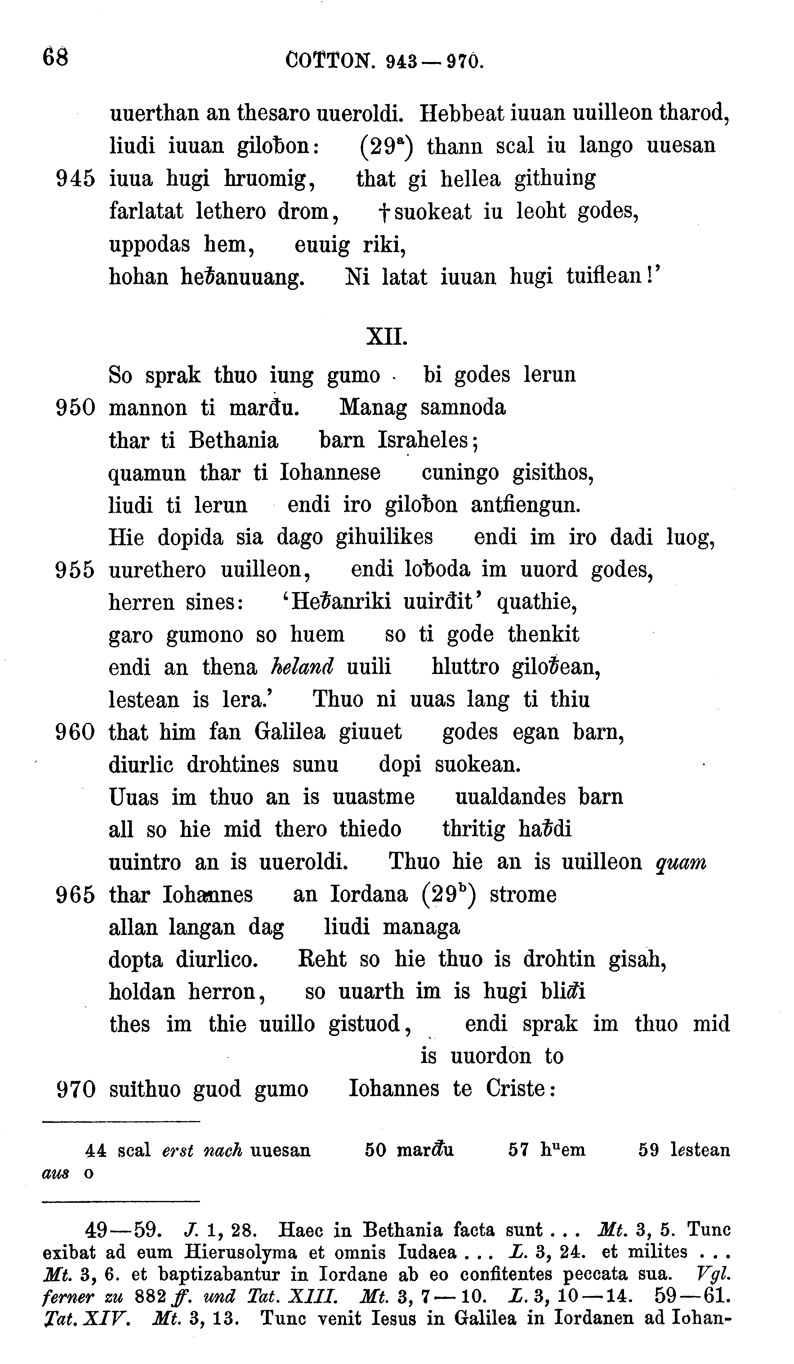 facsimile image (Sievers 1878, p. 68)