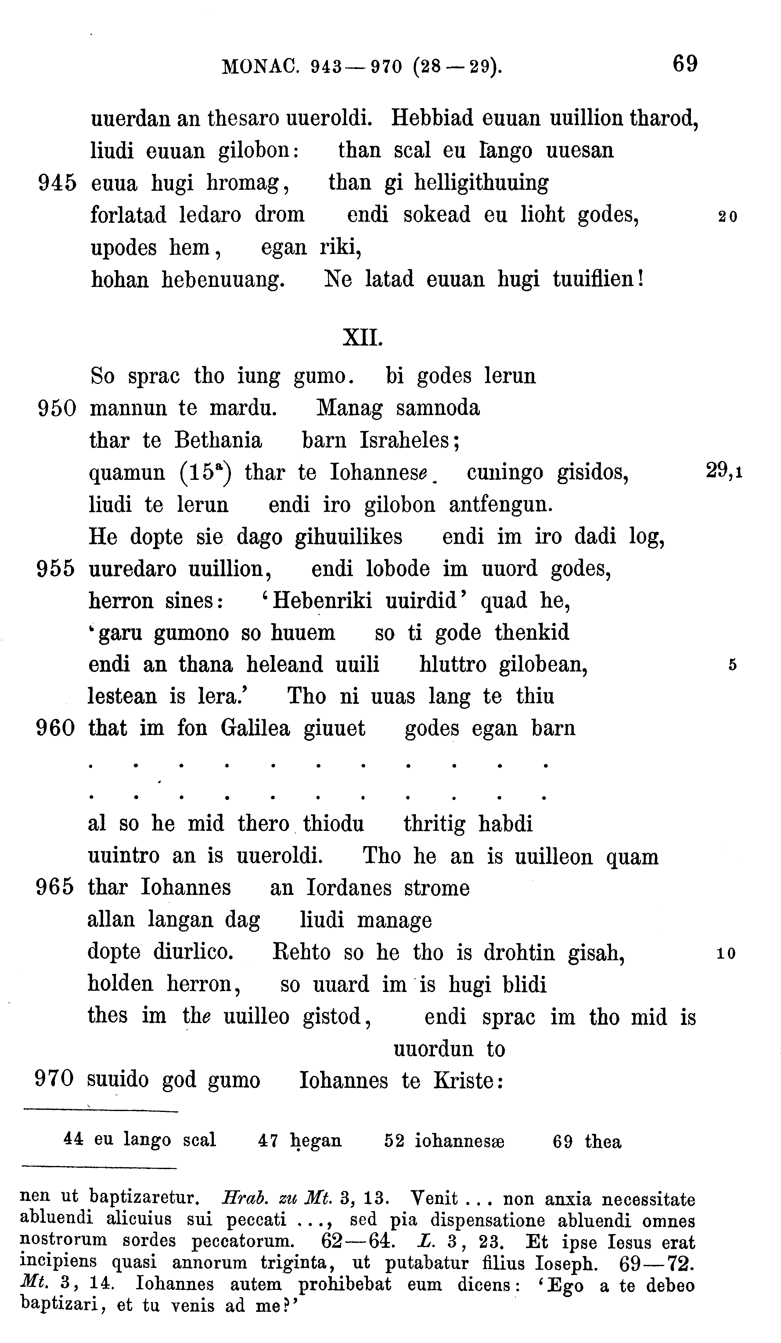 facsimile image (Sievers 1878, p. 69)