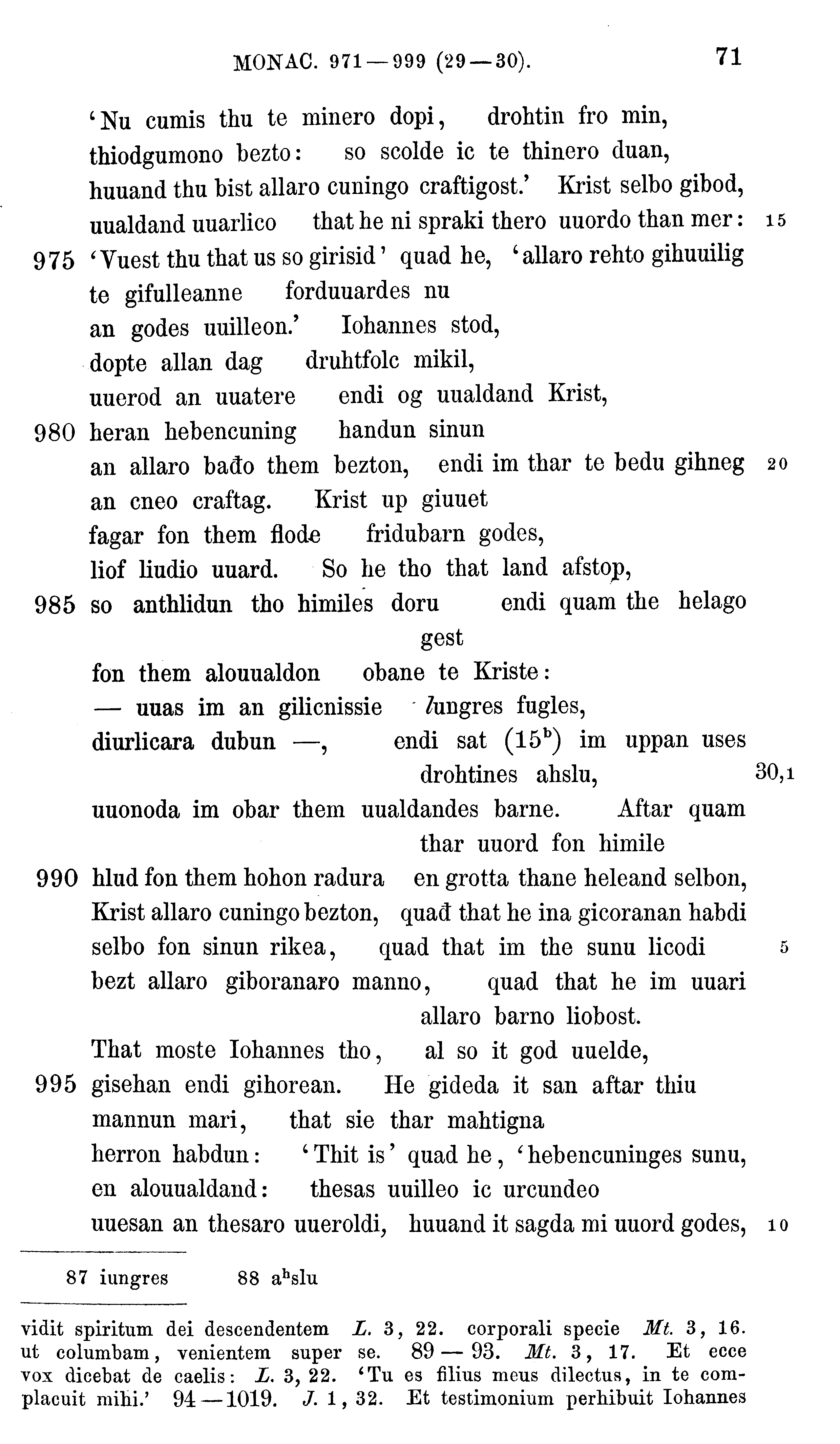 facsimile image (Sievers 1878, p. 71)