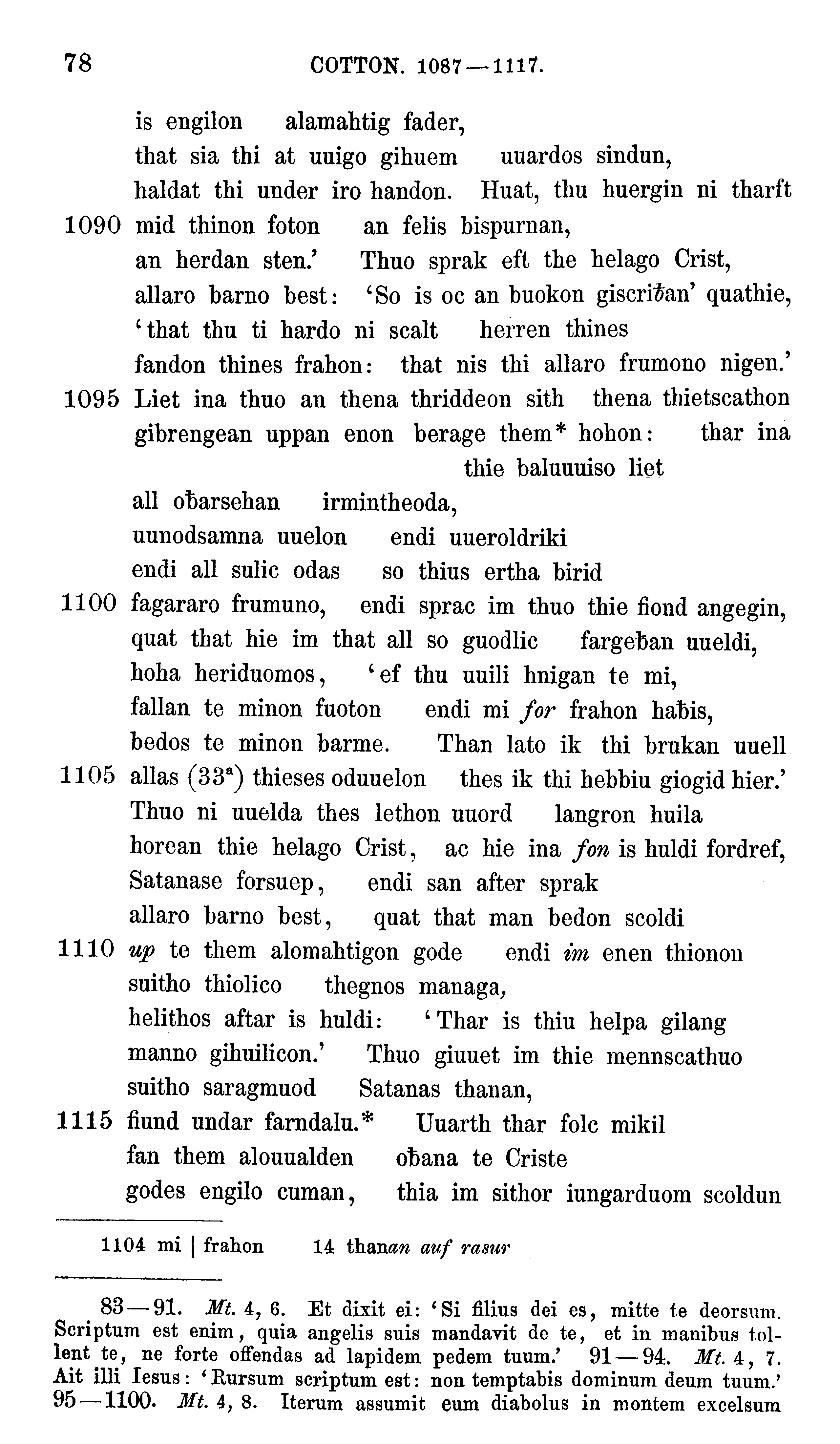 facsimile image (Sievers 1878, p. 78)
