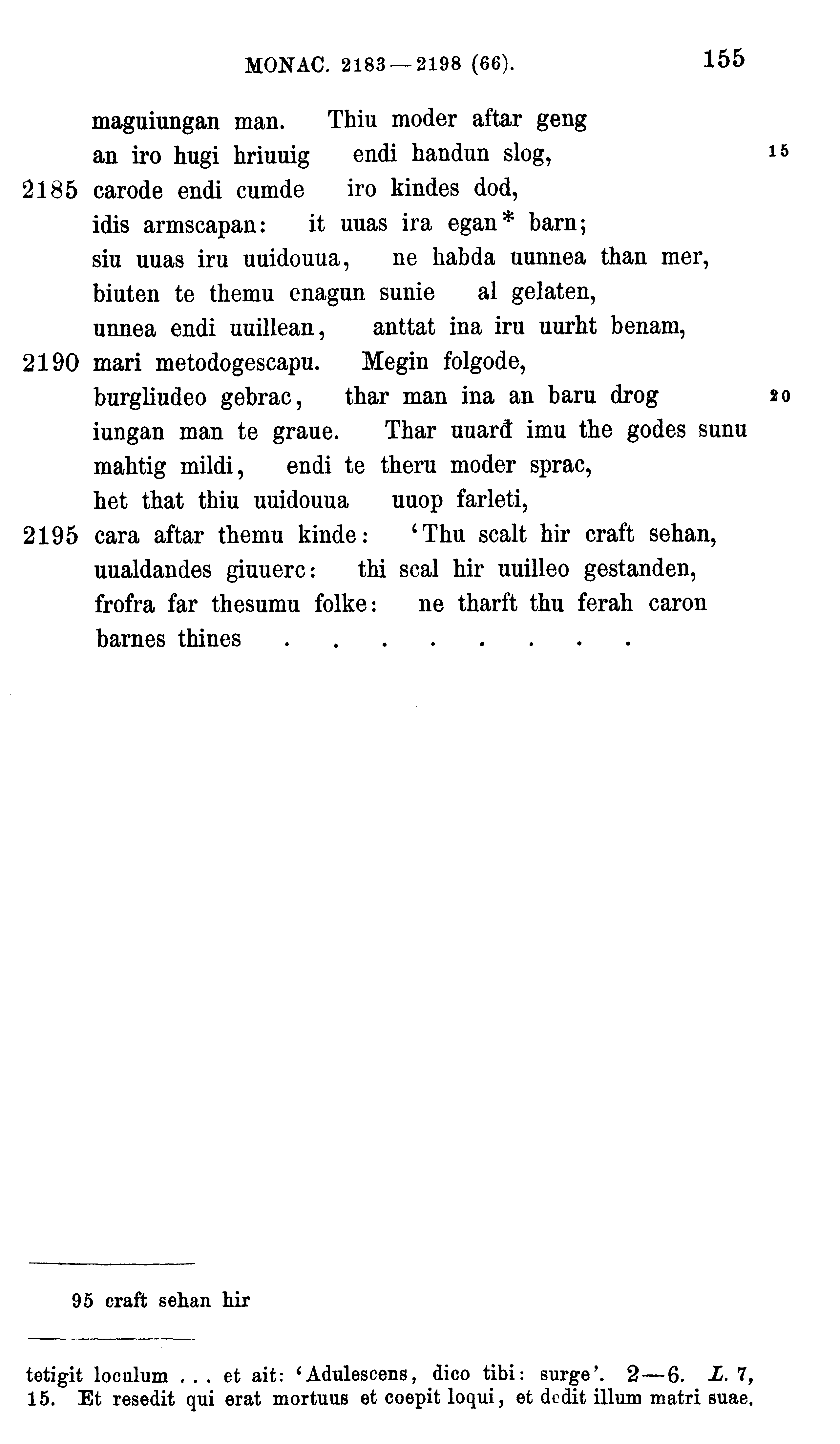 facsimile image (Sievers 1878, p. 155)