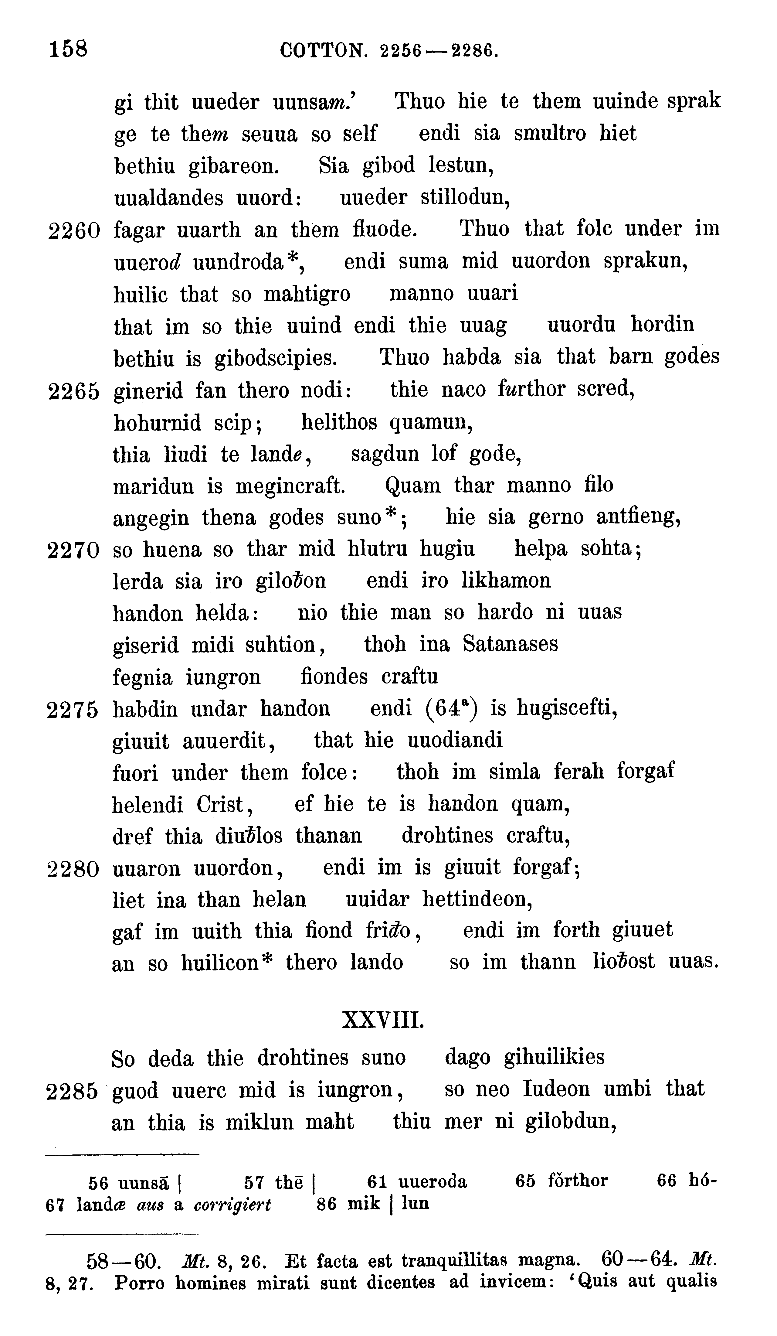 facsimile image (Sievers 1878, p. 158)