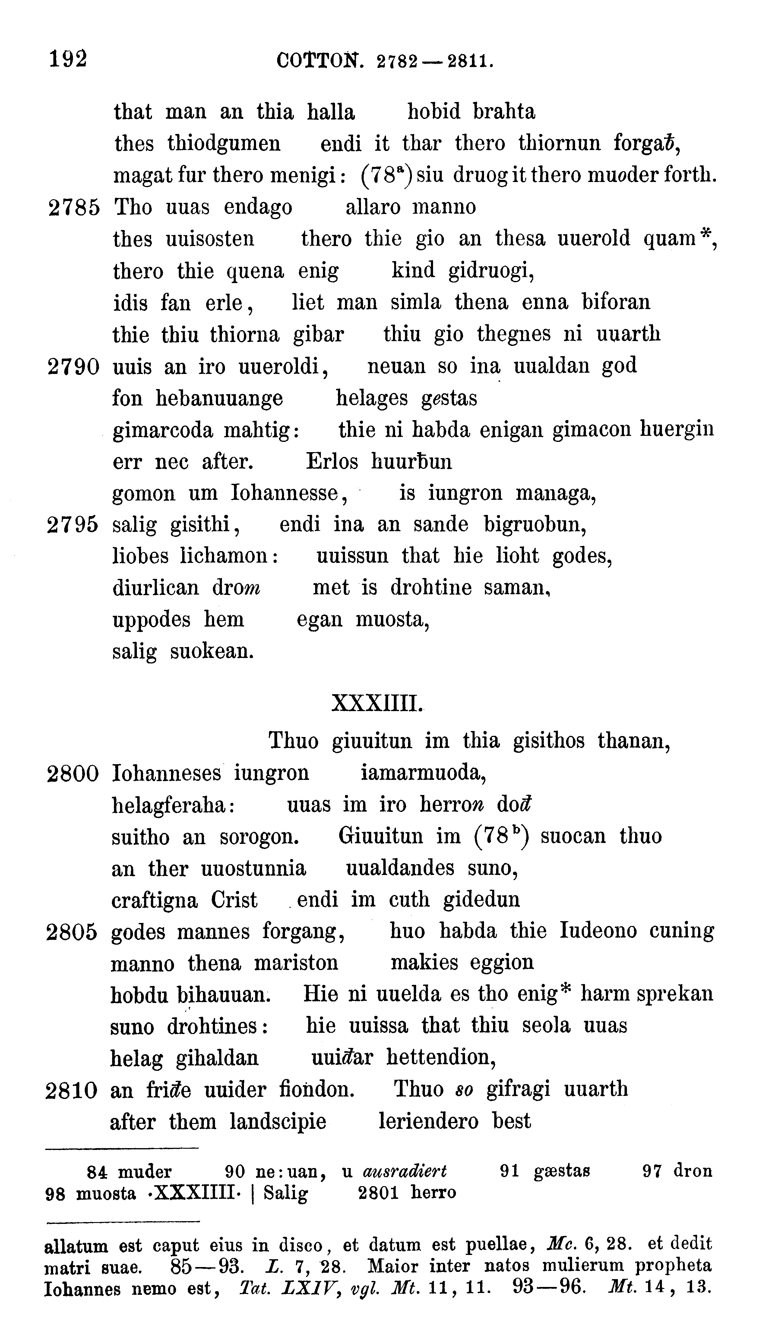 facsimile image (Sievers 1878, p. 192)