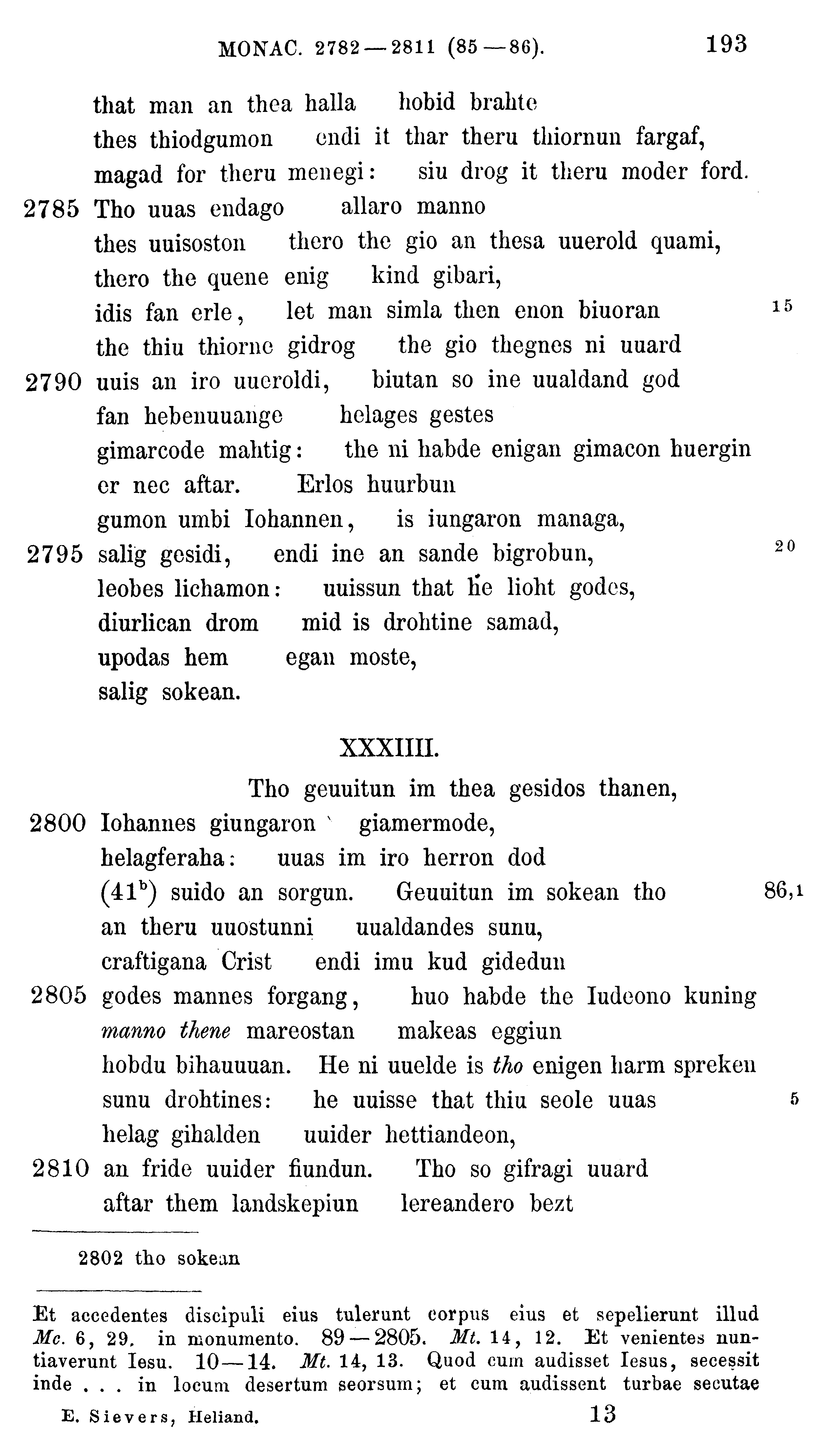 facsimile image (Sievers 1878, p. 193)