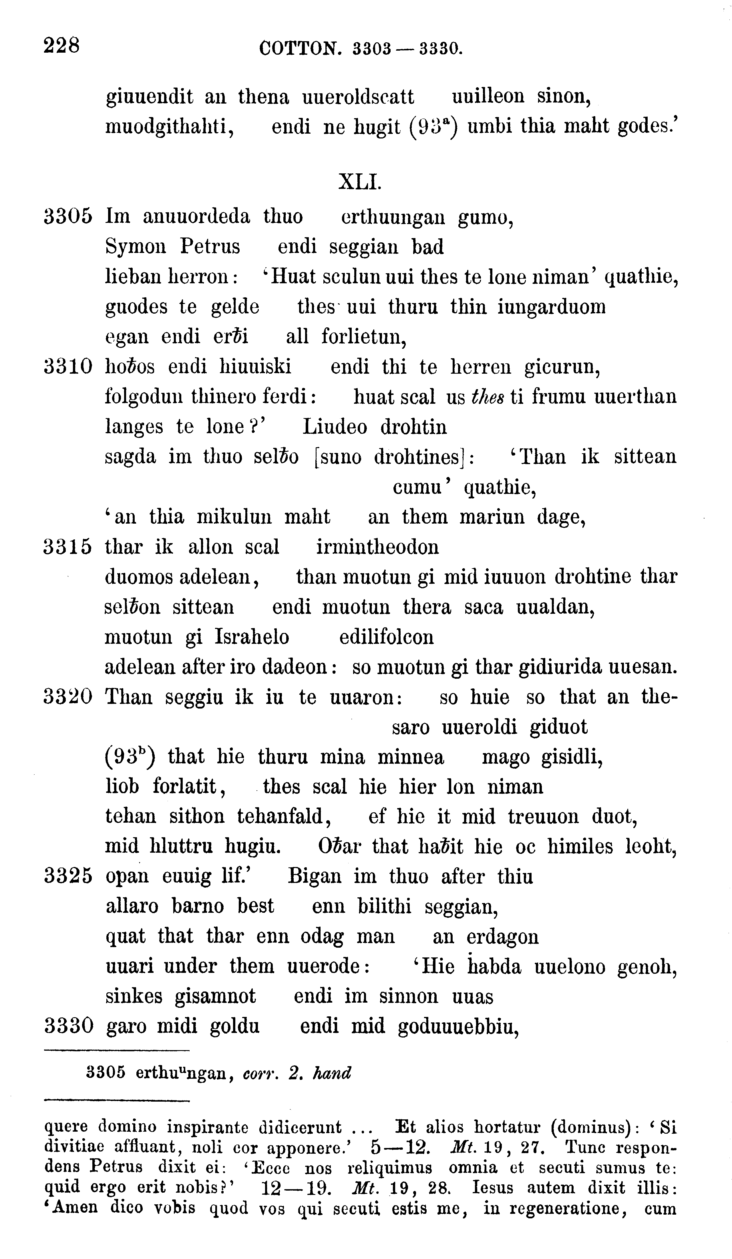 facsimile image (Sievers 1878, p. 228)