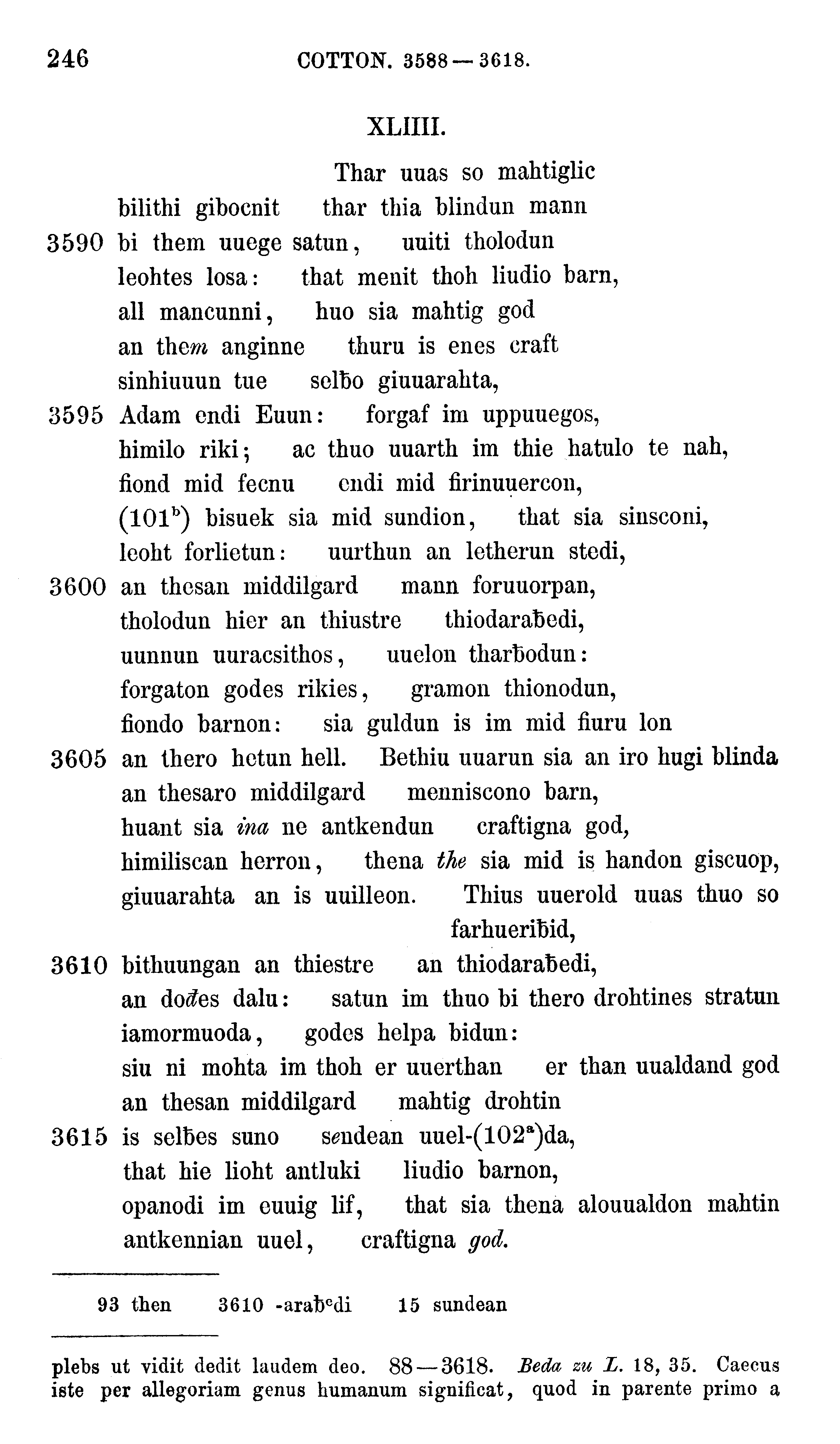 facsimile image (Sievers 1878, p. 246)