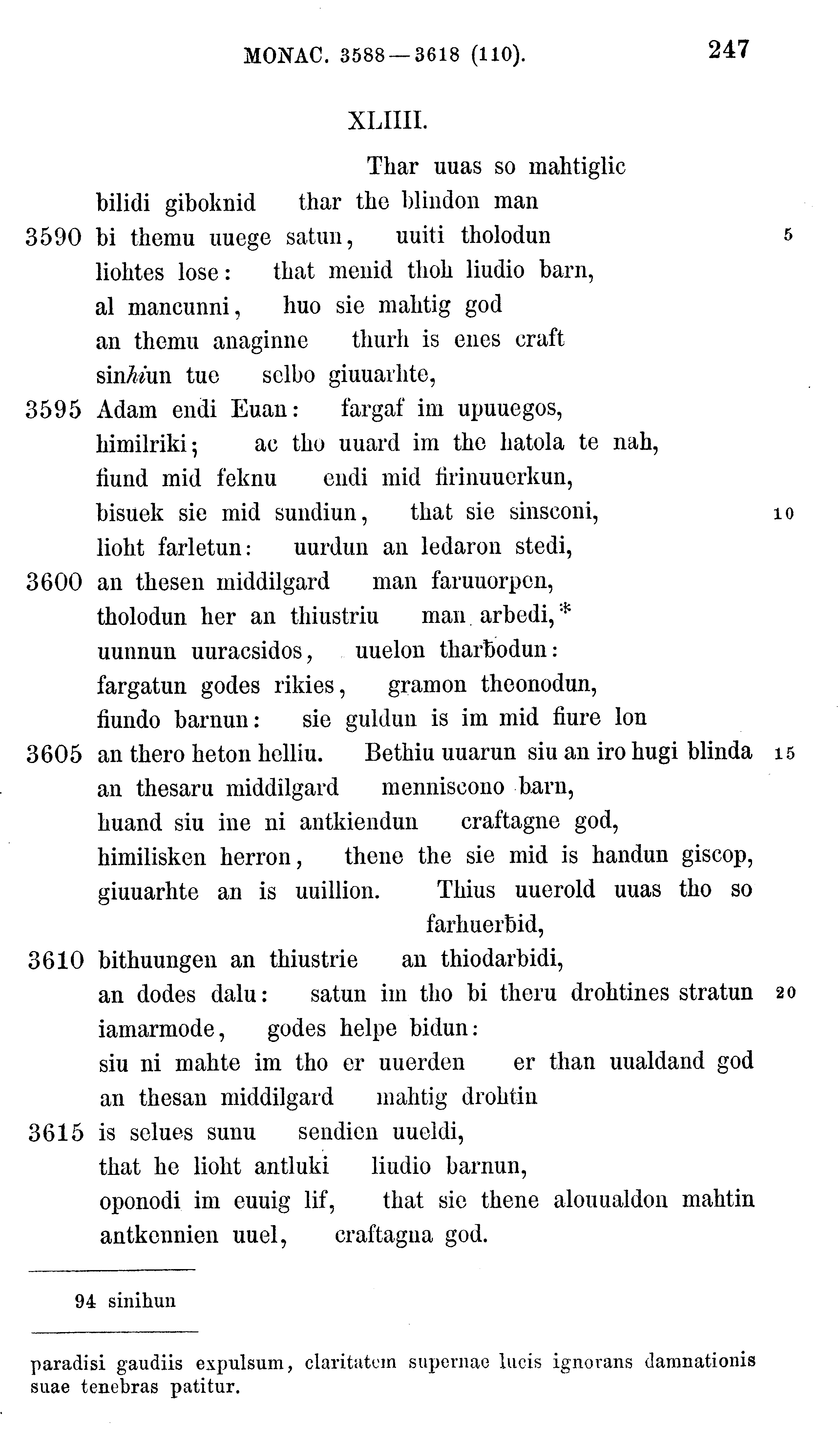 facsimile image (Sievers 1878, p. 247)
