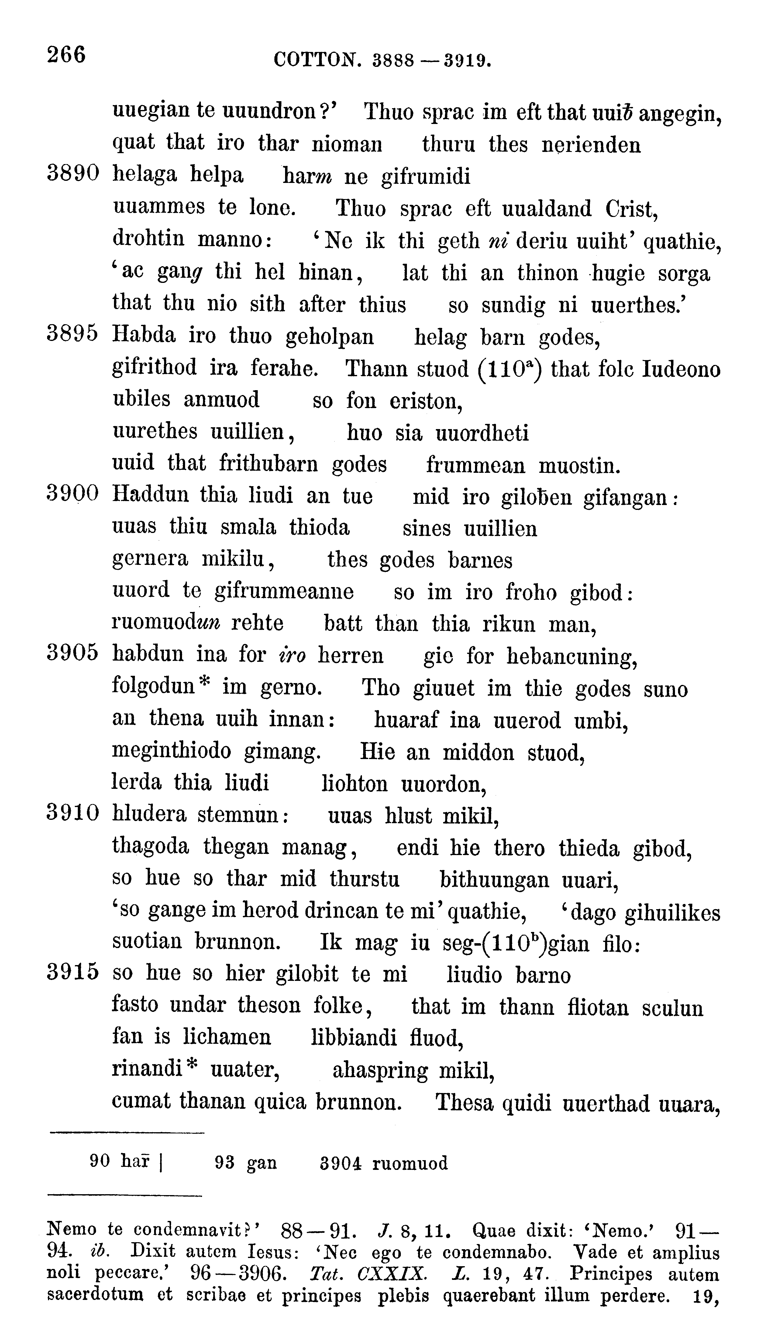 facsimile image (Sievers 1878, p. 266)