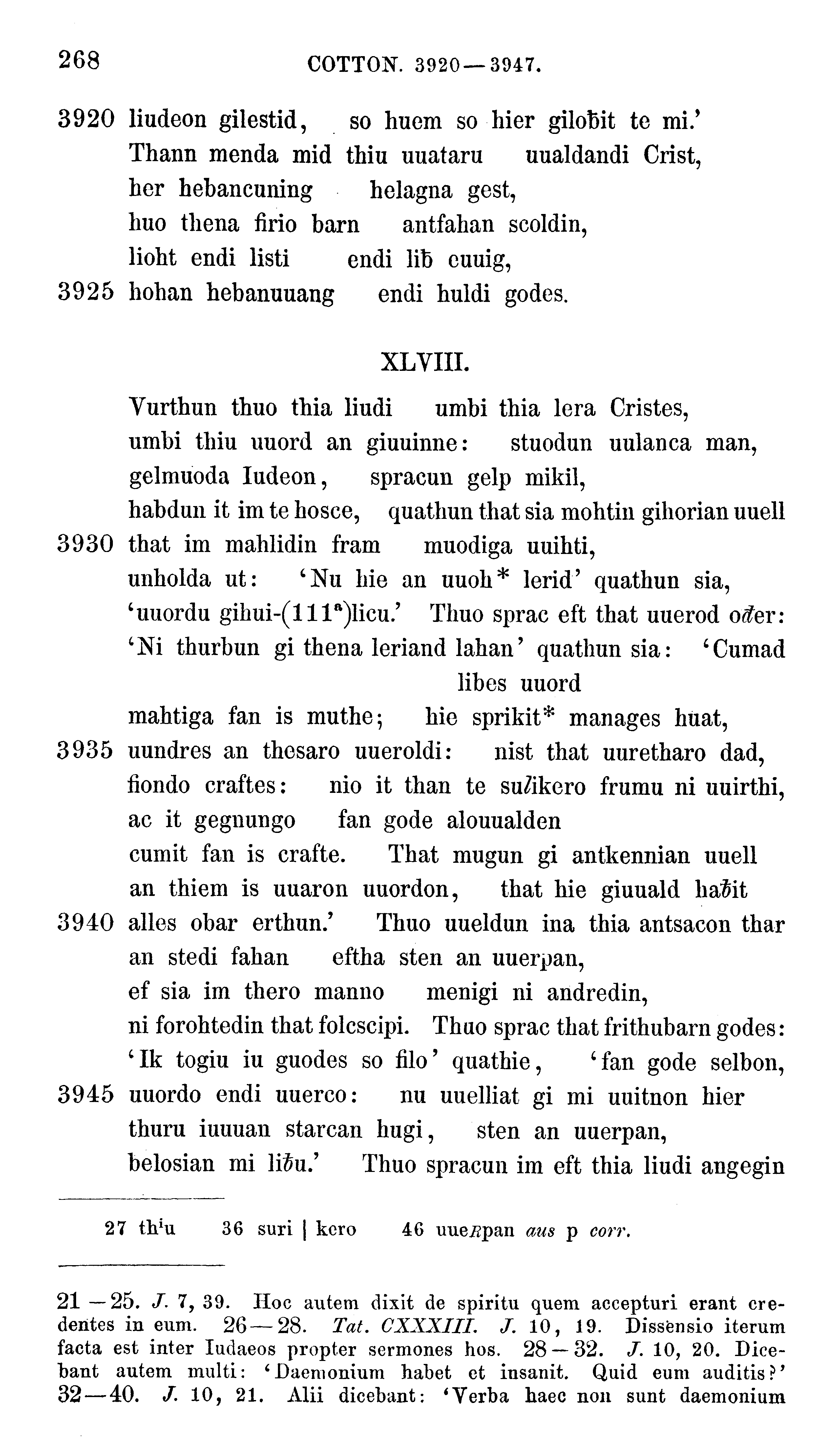 facsimile image (Sievers 1878, p. 268)