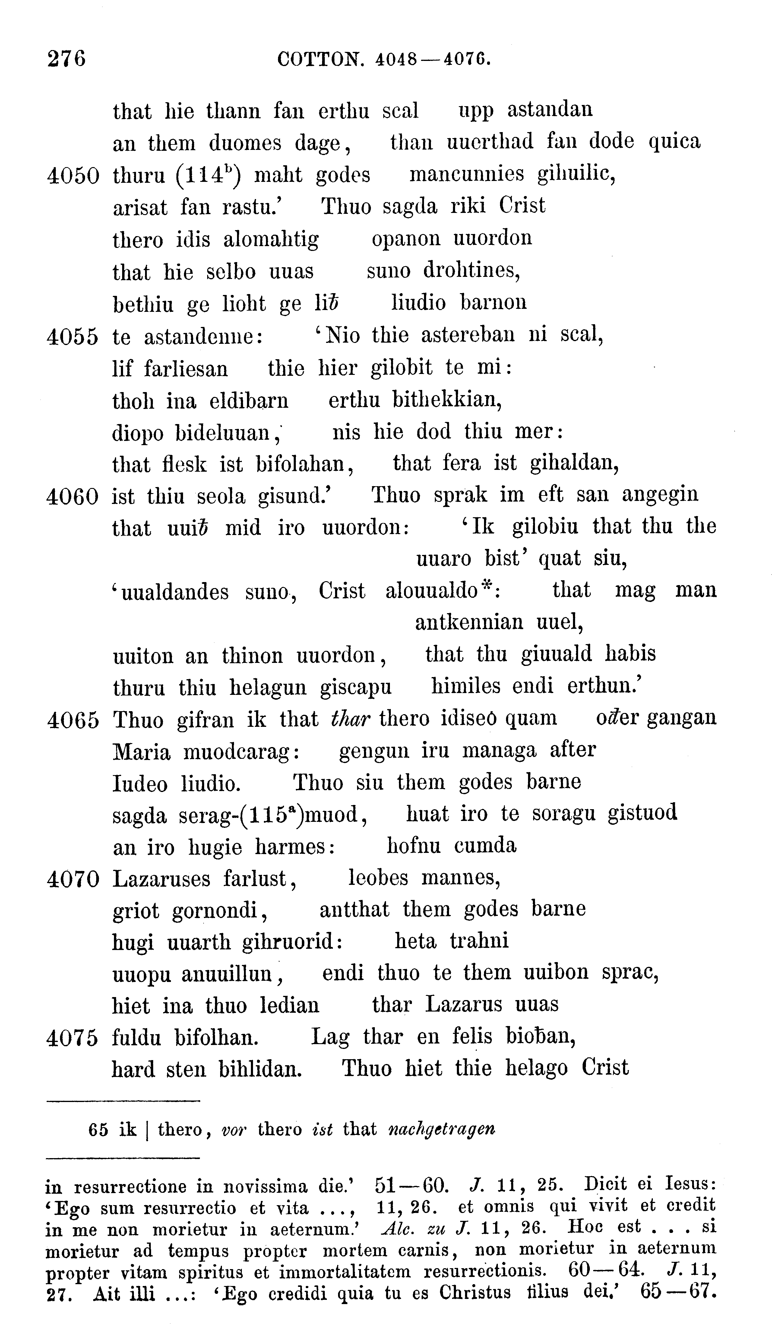 facsimile image (Sievers 1878, p. 276)