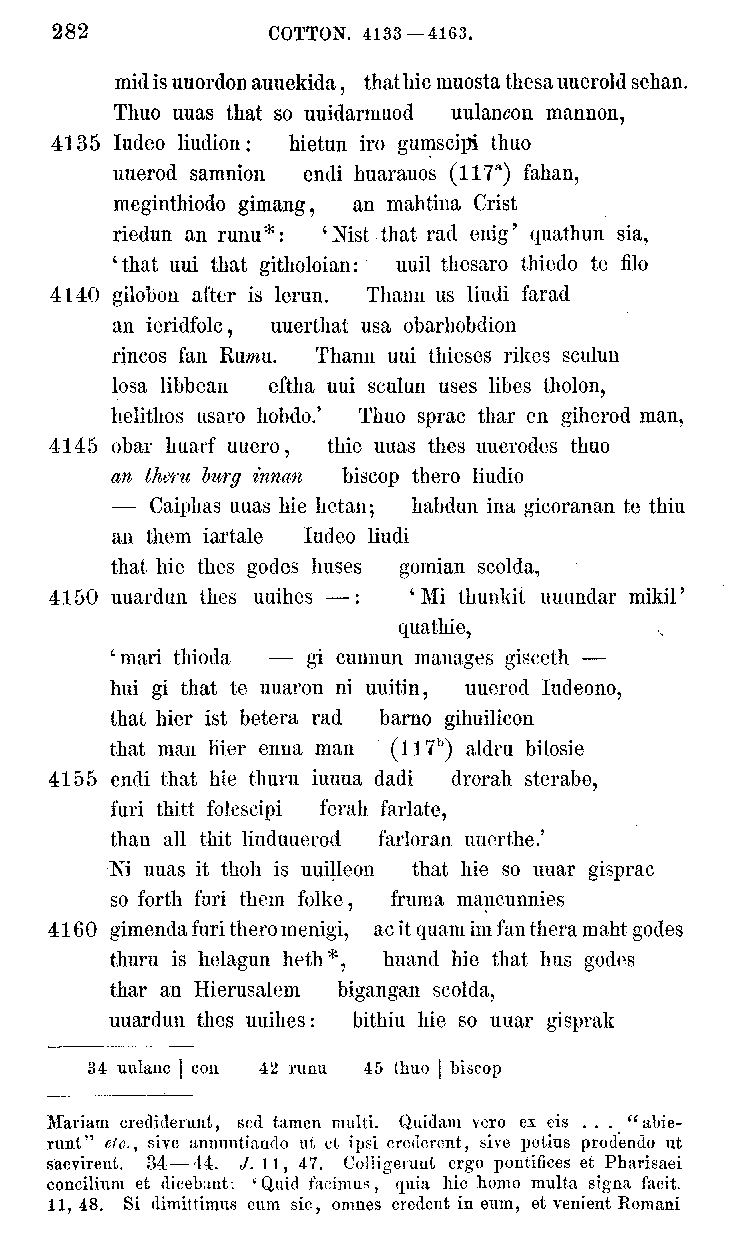 facsimile image (Sievers 1878, p. 282)