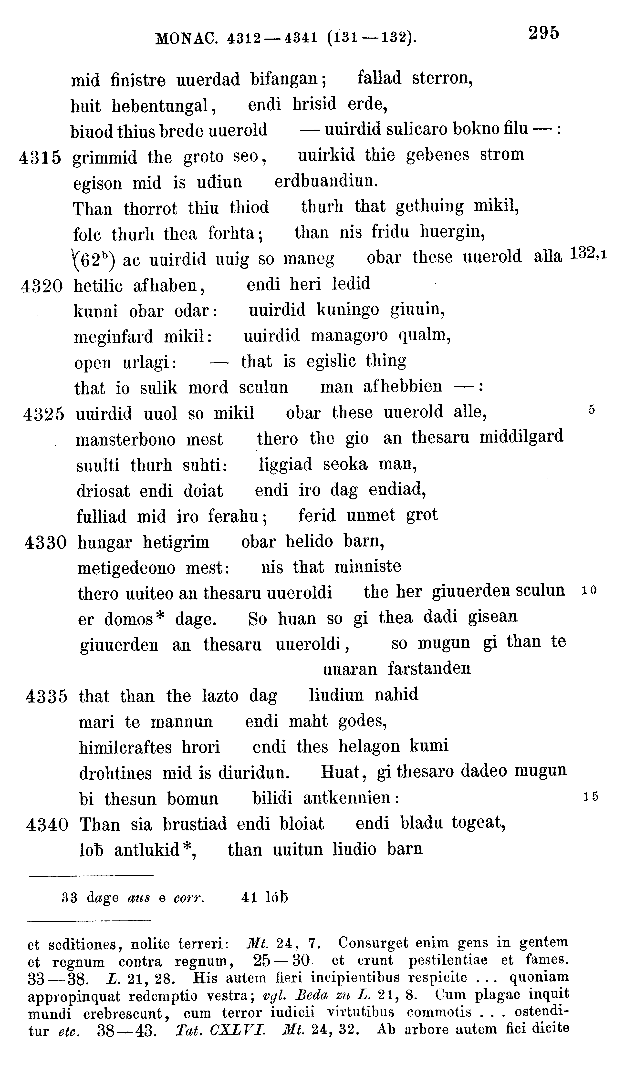 facsimile image (Sievers 1878, p. 295)