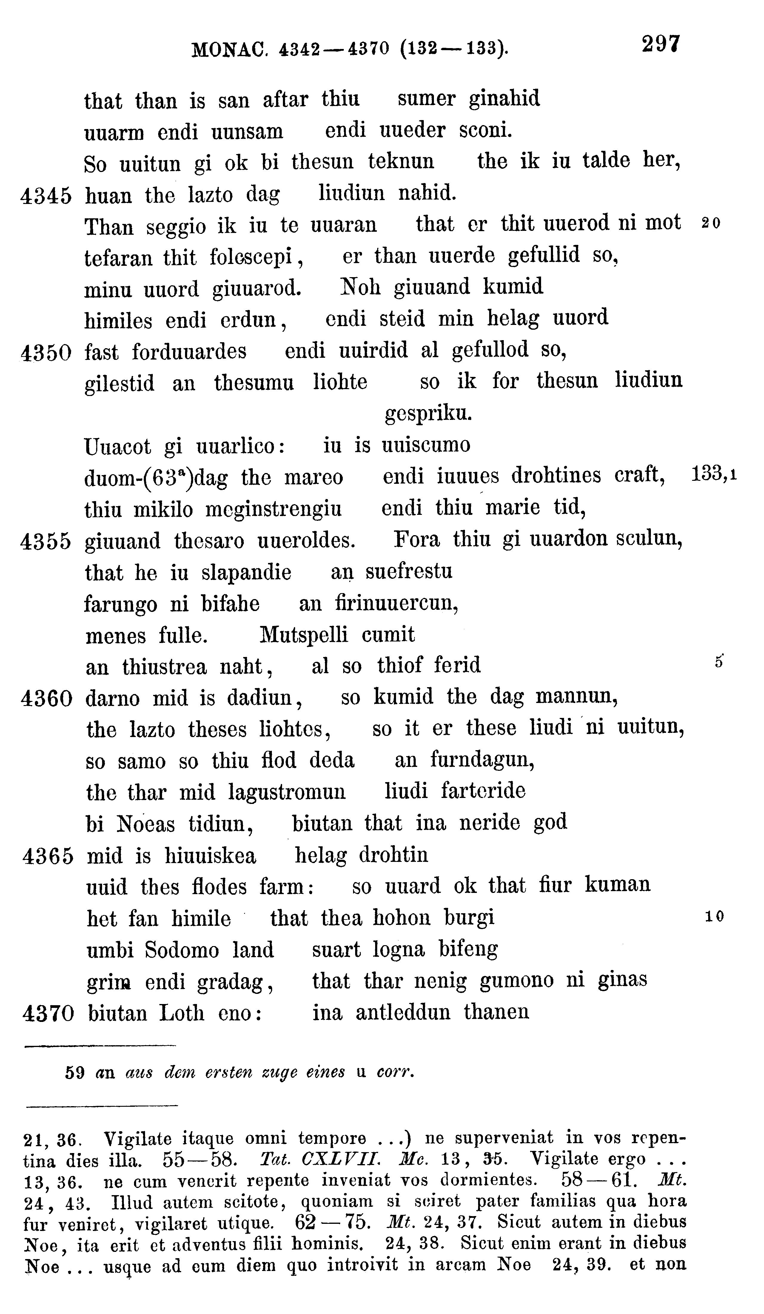 facsimile image (Sievers 1878, p. 297)