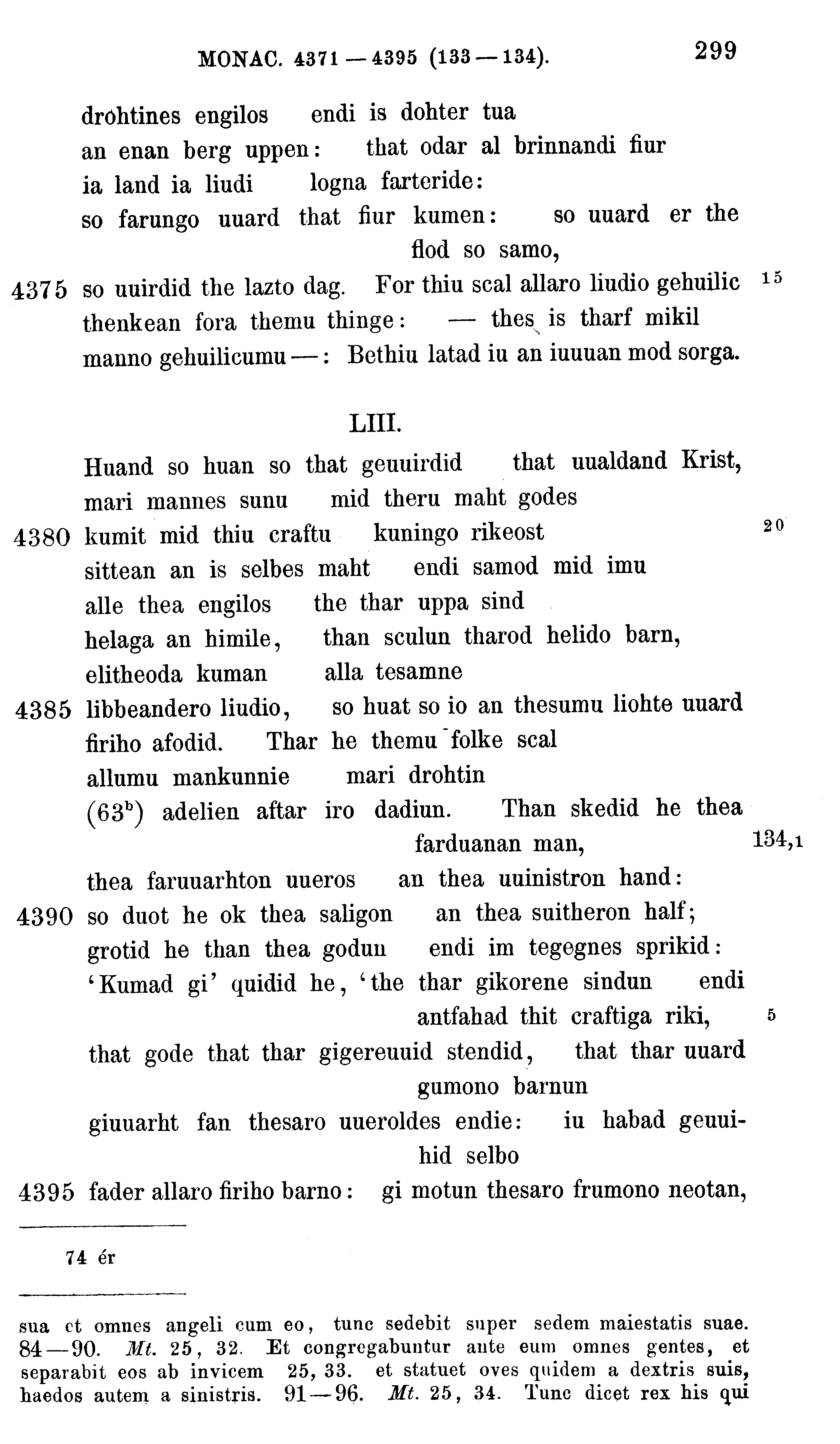 facsimile image (Sievers 1878, p. 299)