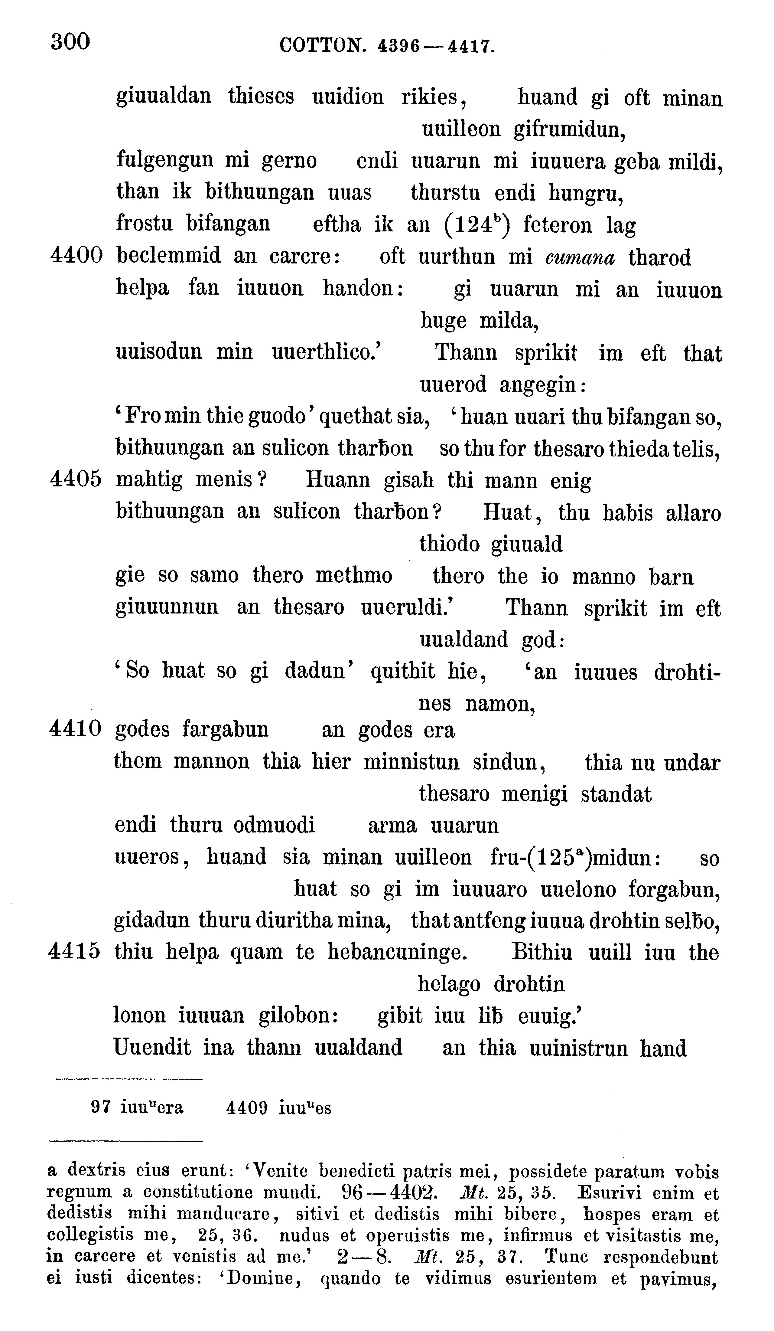 facsimile image (Sievers 1878, p. 300)