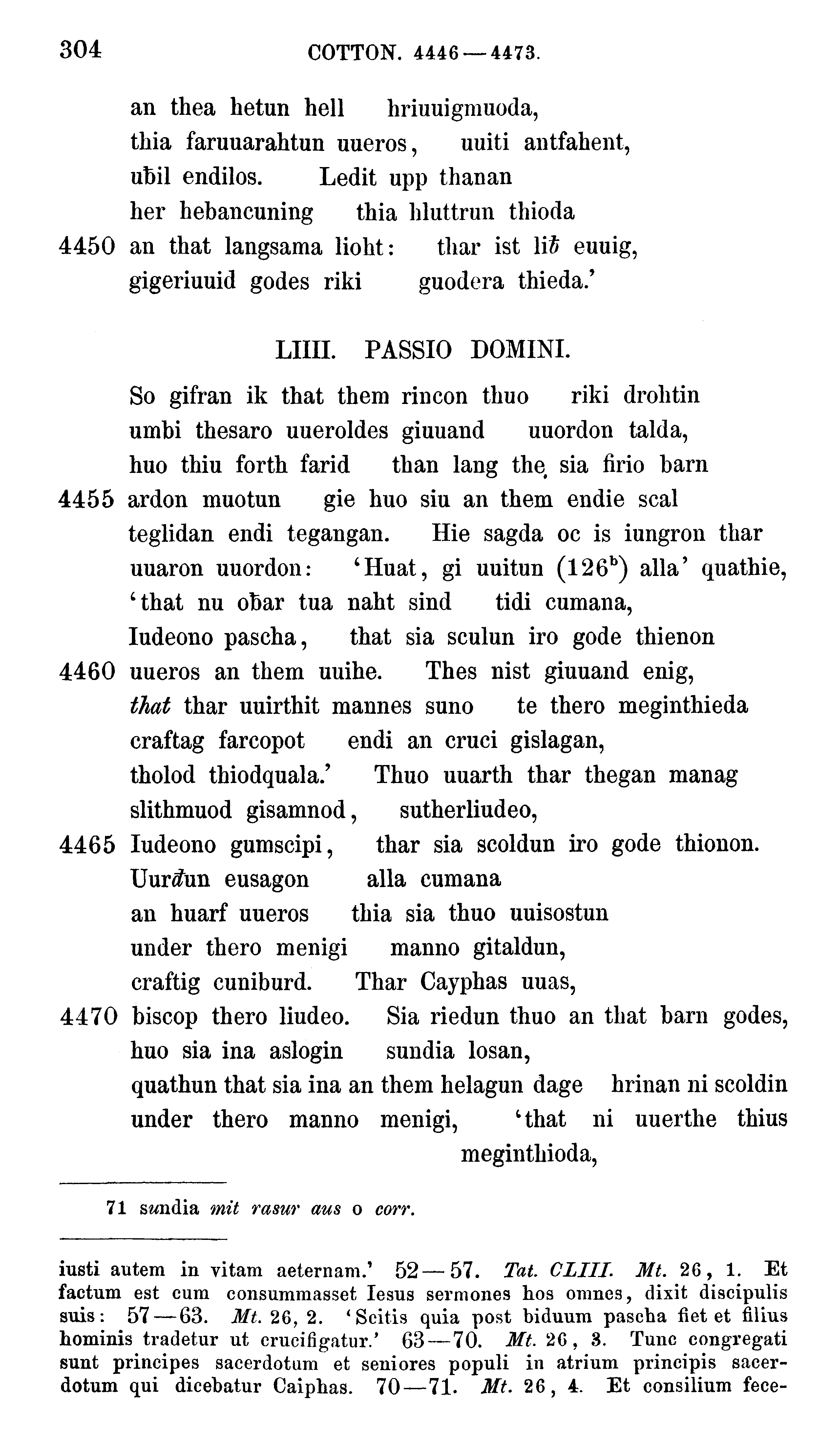 facsimile image (Sievers 1878, p. 304)