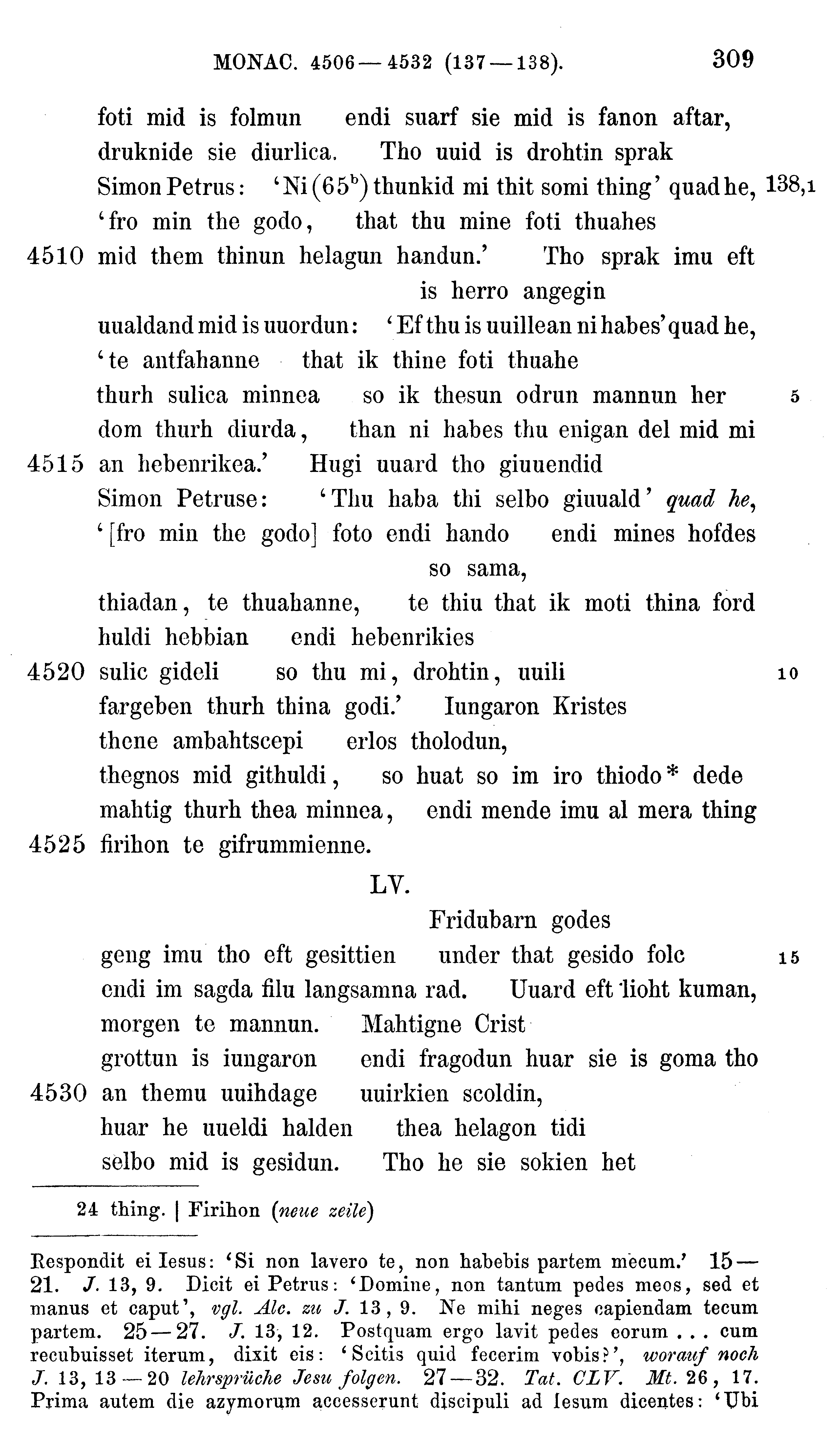 facsimile image (Sievers 1878, p. 309)