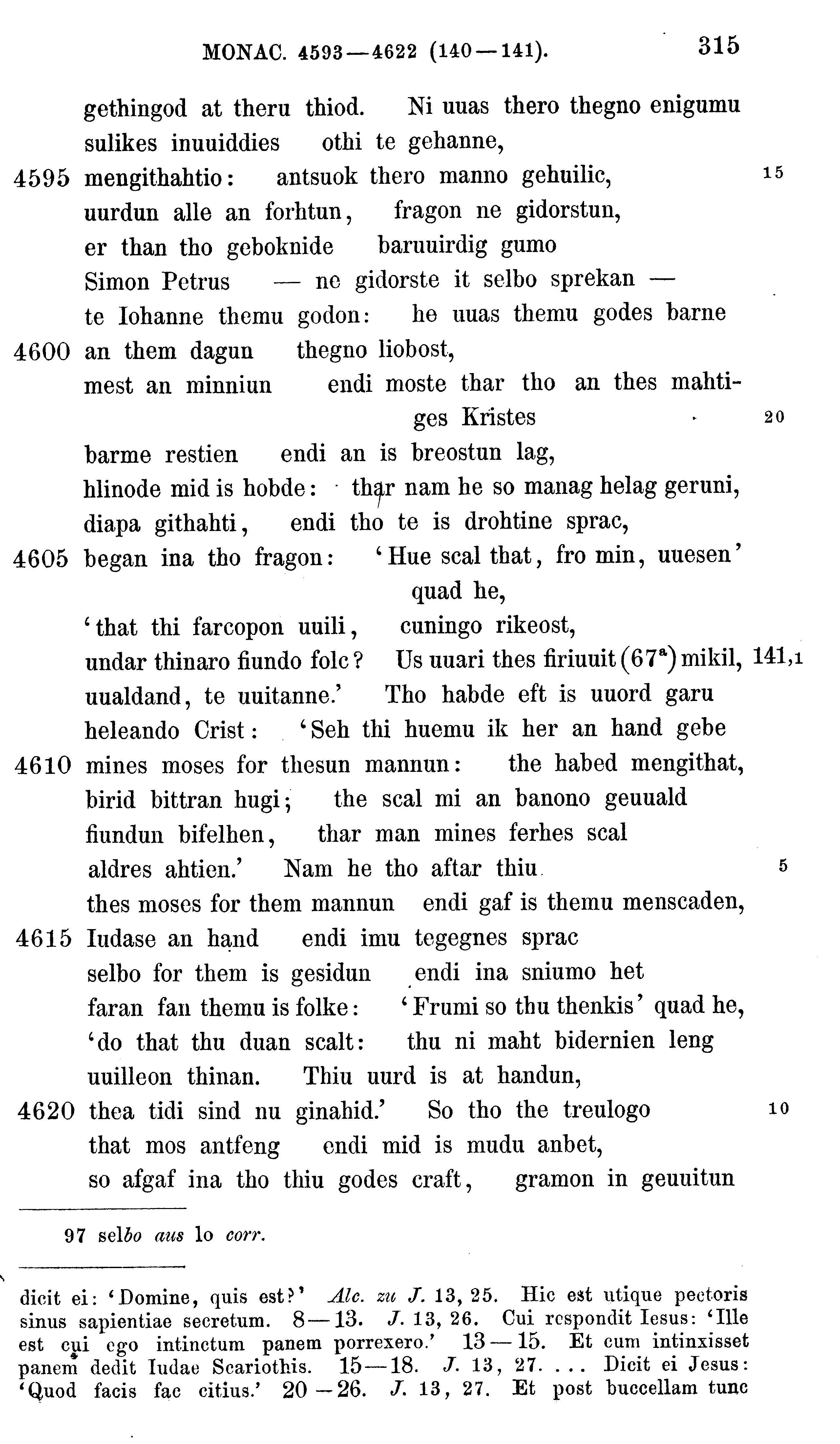 facsimile image (Sievers 1878, p. 315)