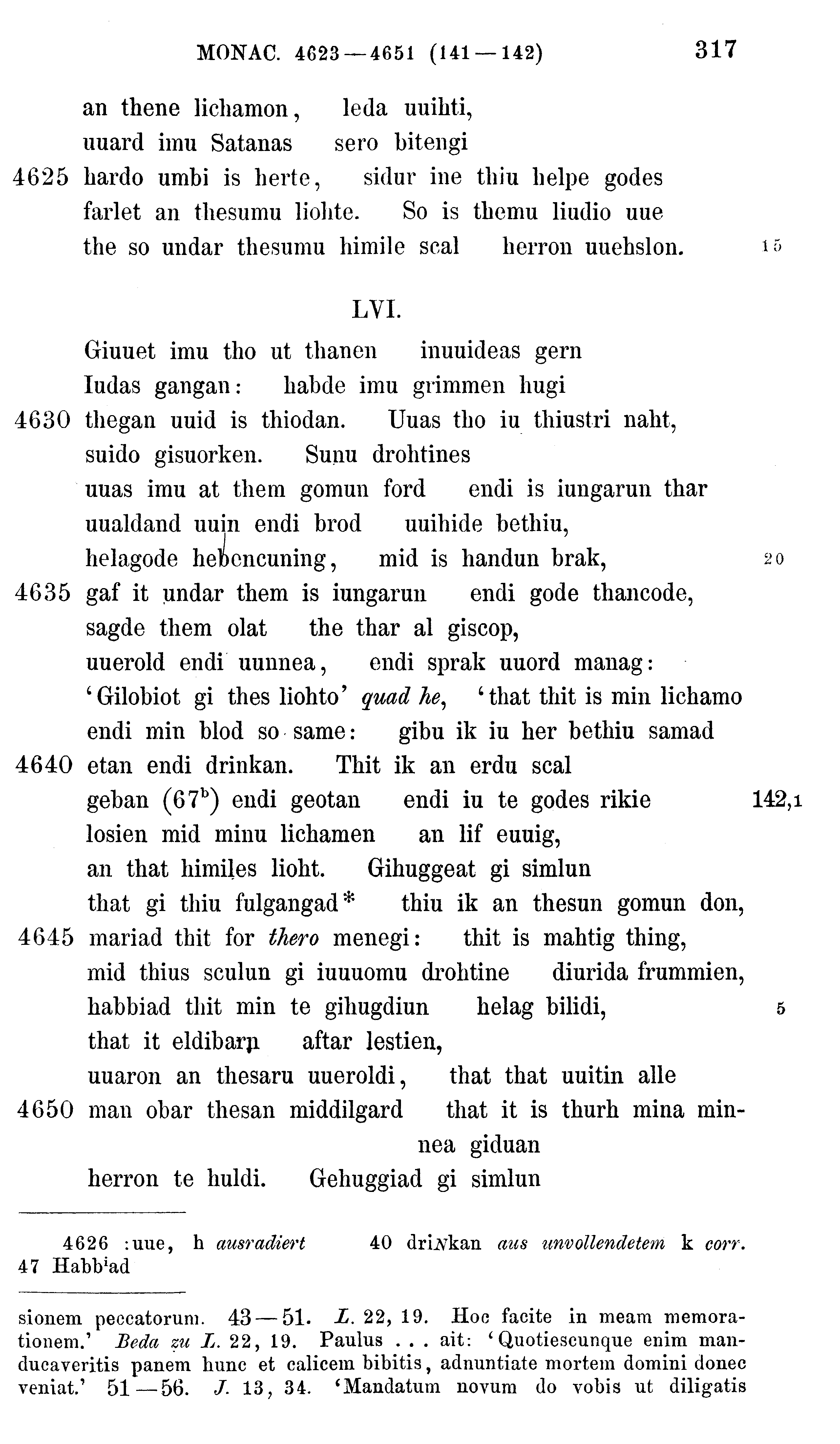 facsimile image (Sievers 1878, p. 317)