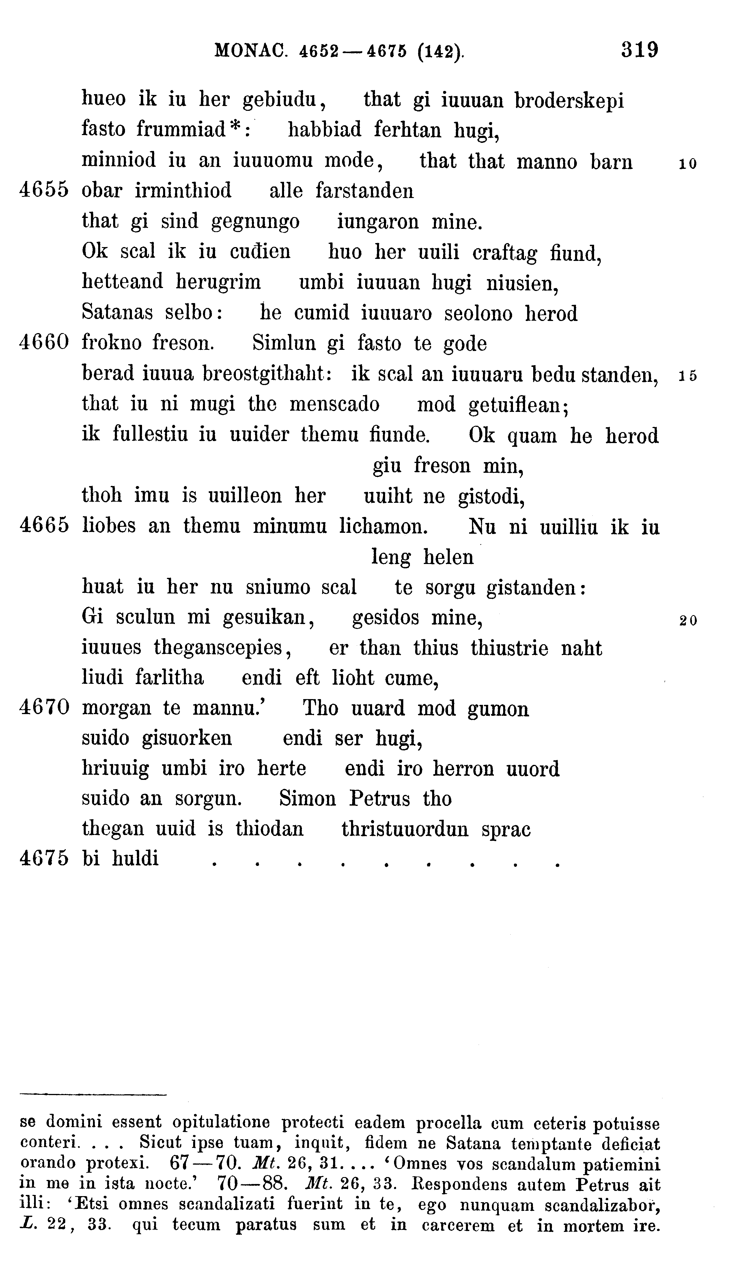 facsimile image (Sievers 1878, p. 319)