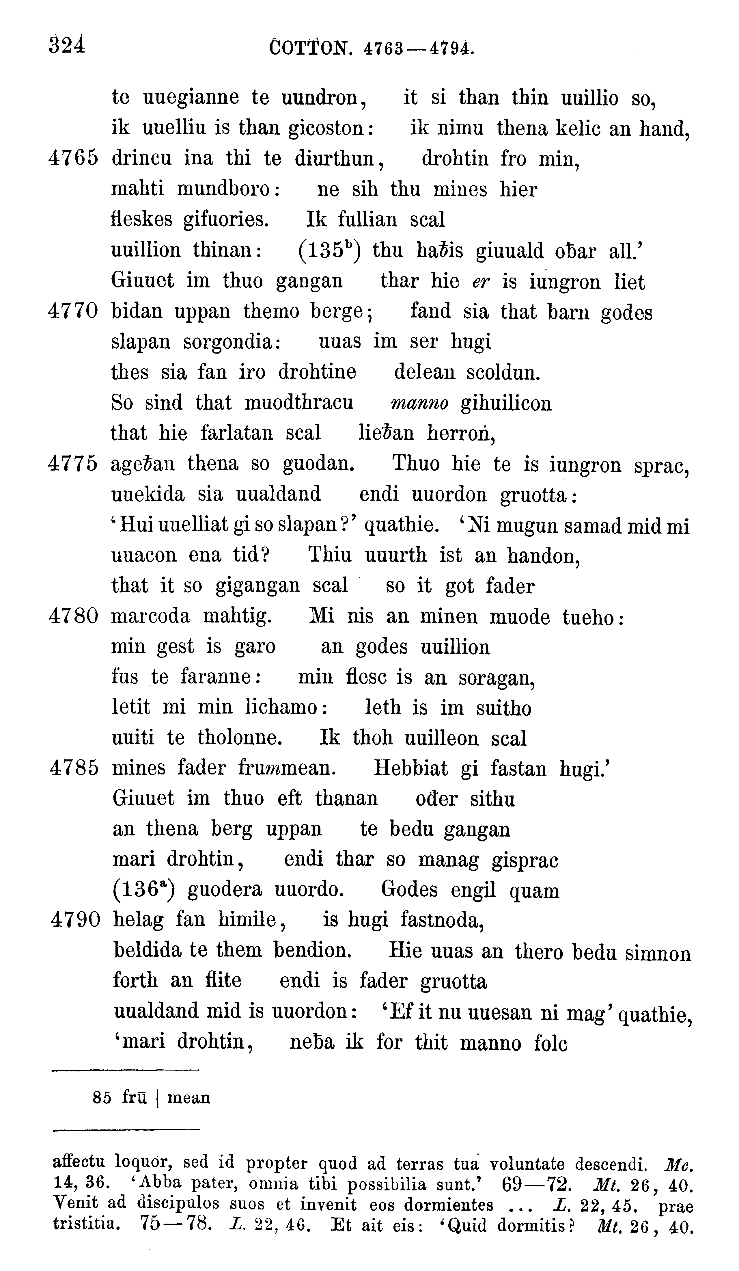 facsimile image (Sievers 1878, p. 324)