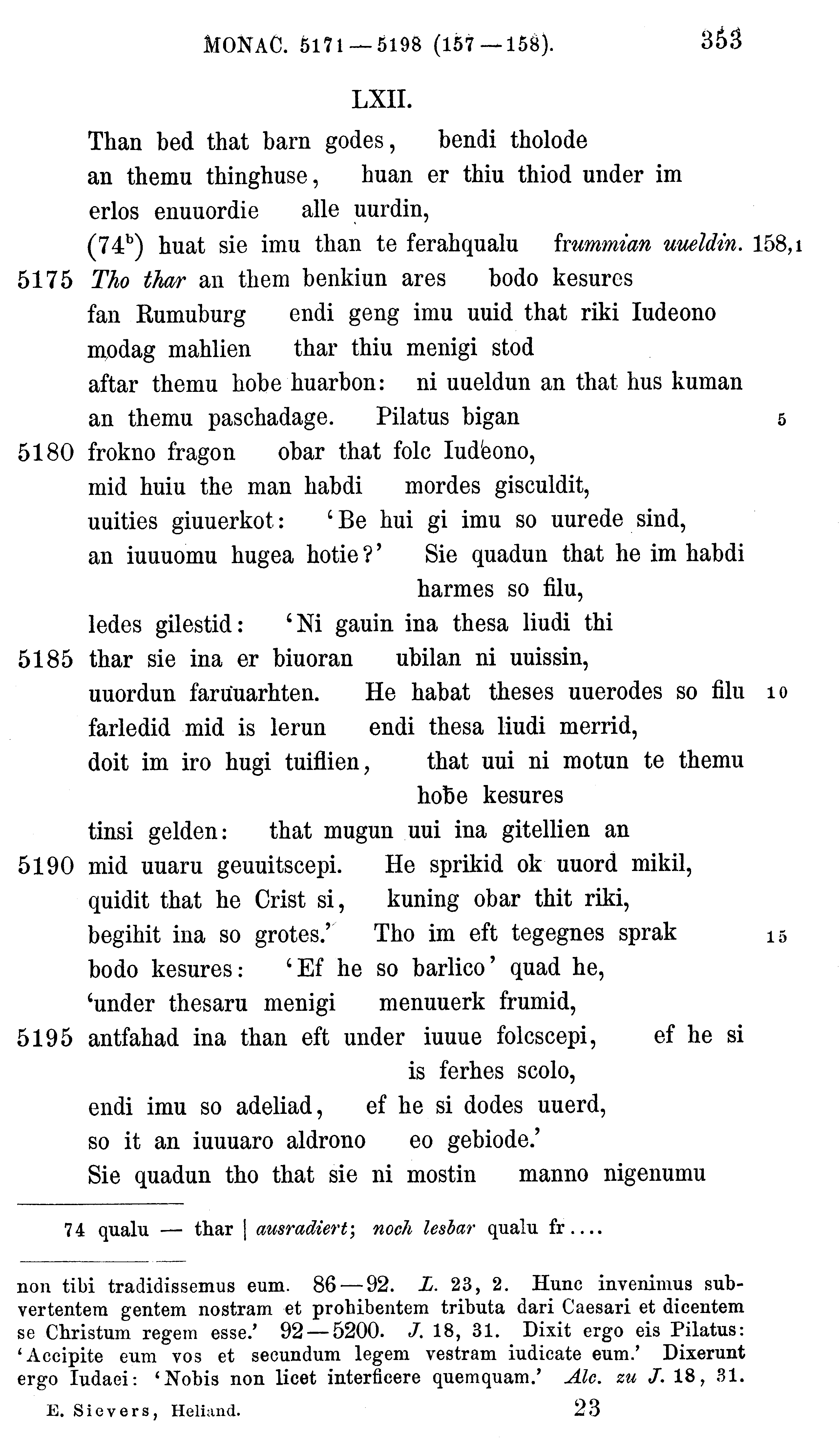 facsimile image (Sievers 1878, p. 353)