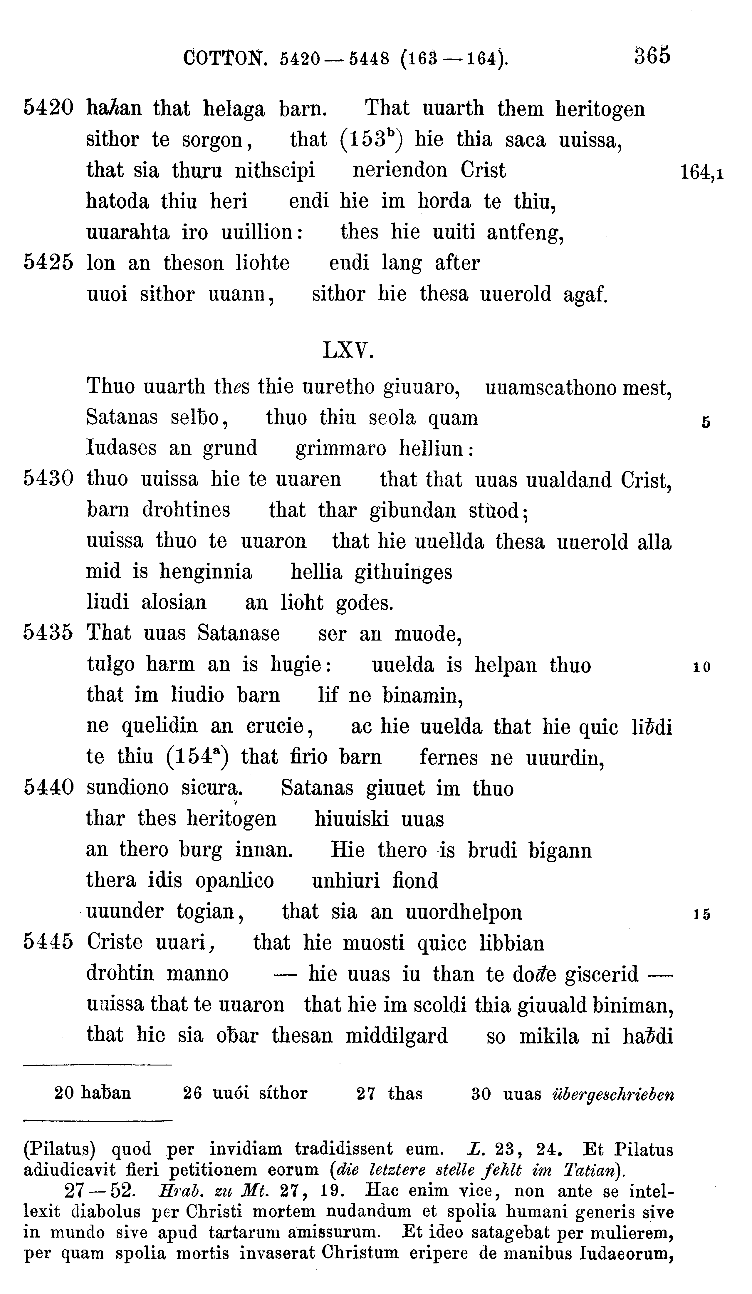 facsimile image (Sievers 1878, p. 365)