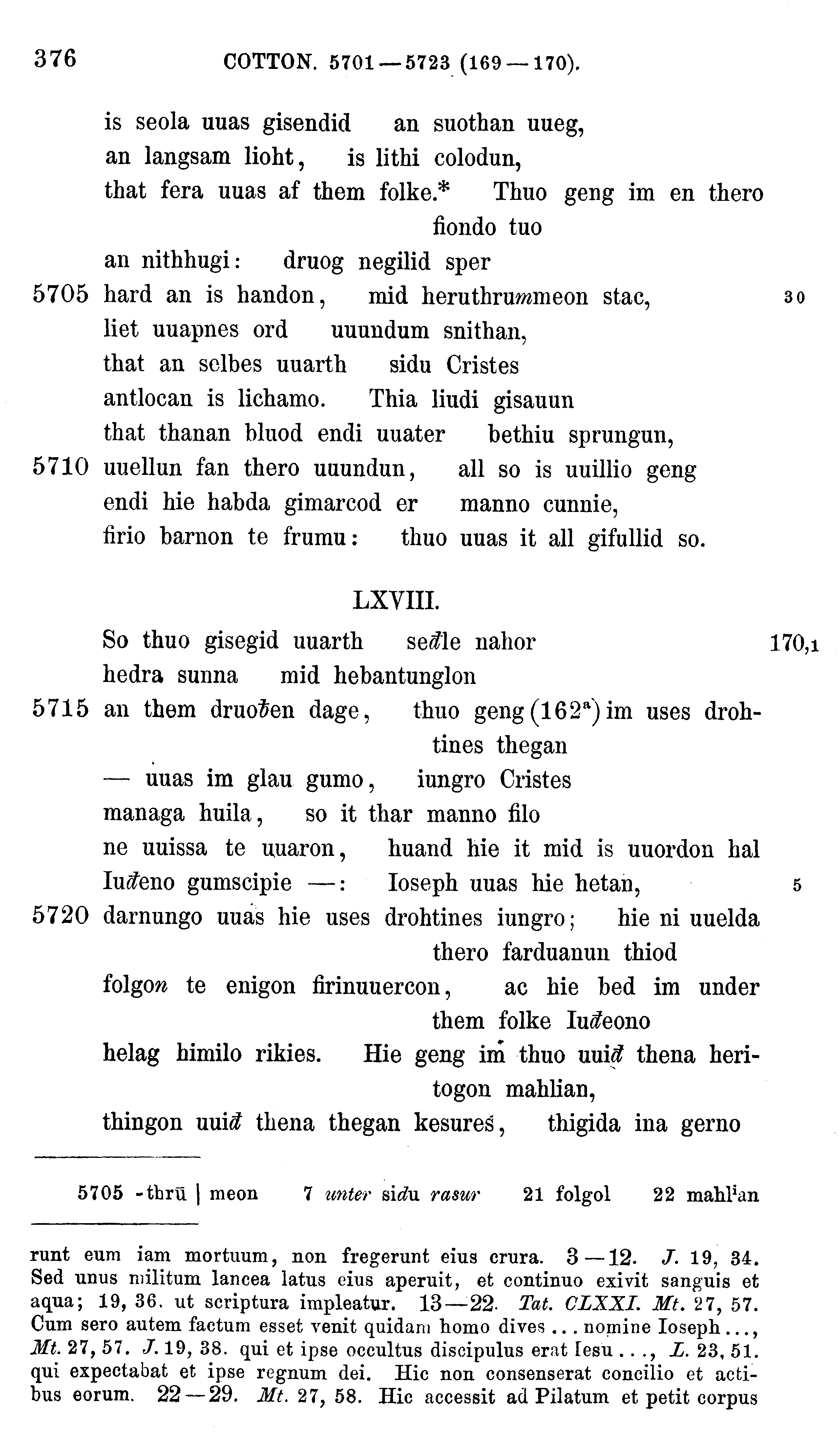 facsimile image (Sievers 1878, p. 376)