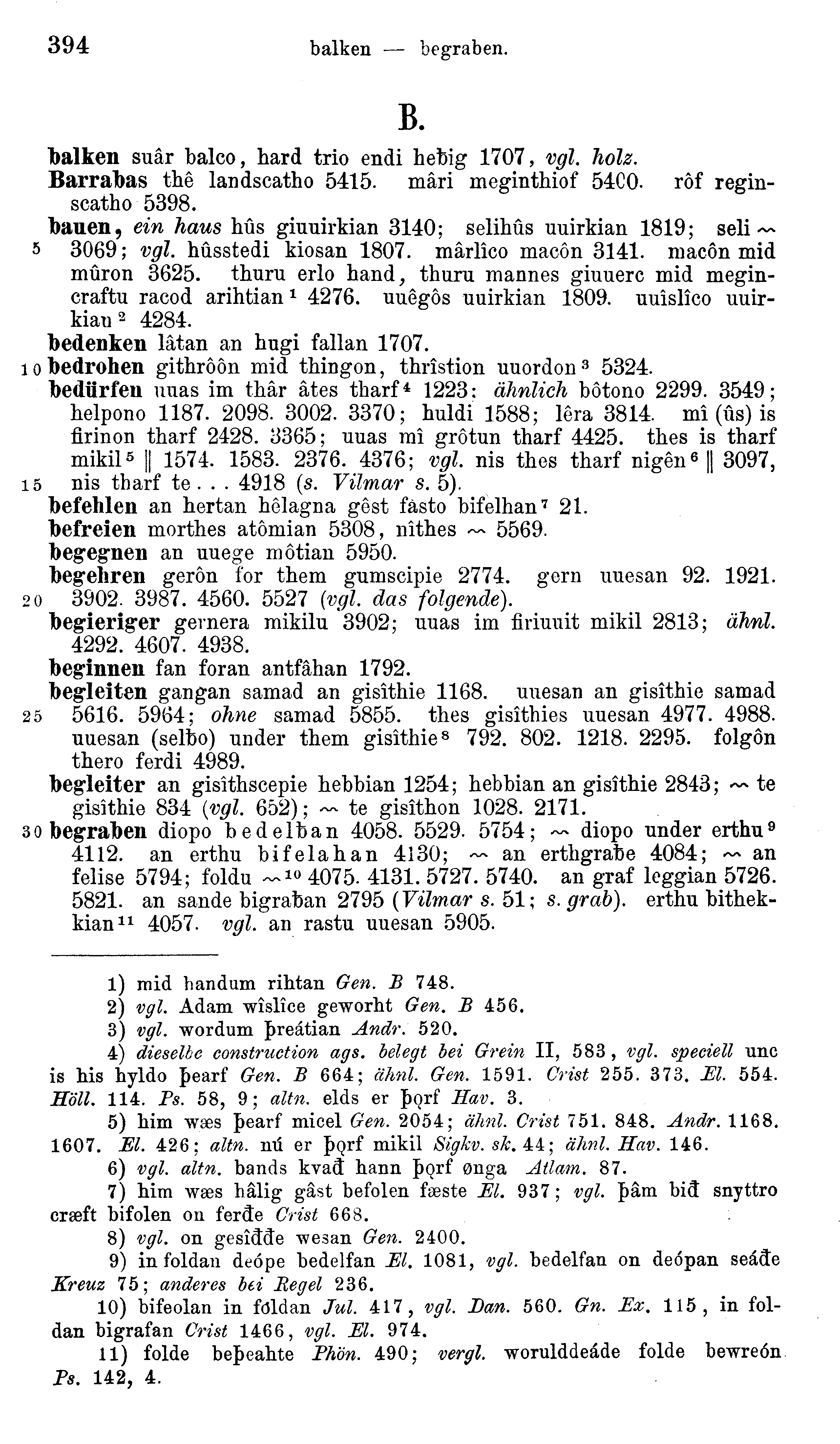 facsimile image (Sievers 1878, p. 394)