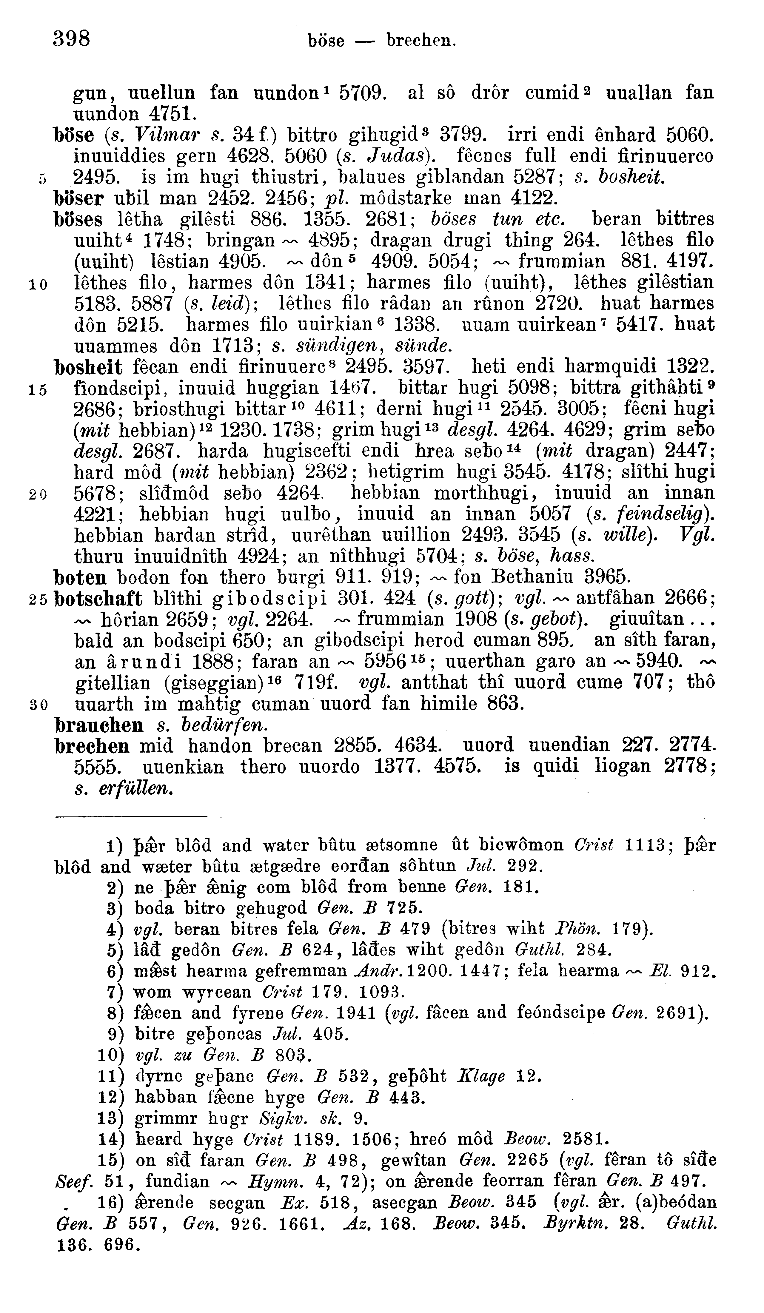 facsimile image (Sievers 1878, p. 398)