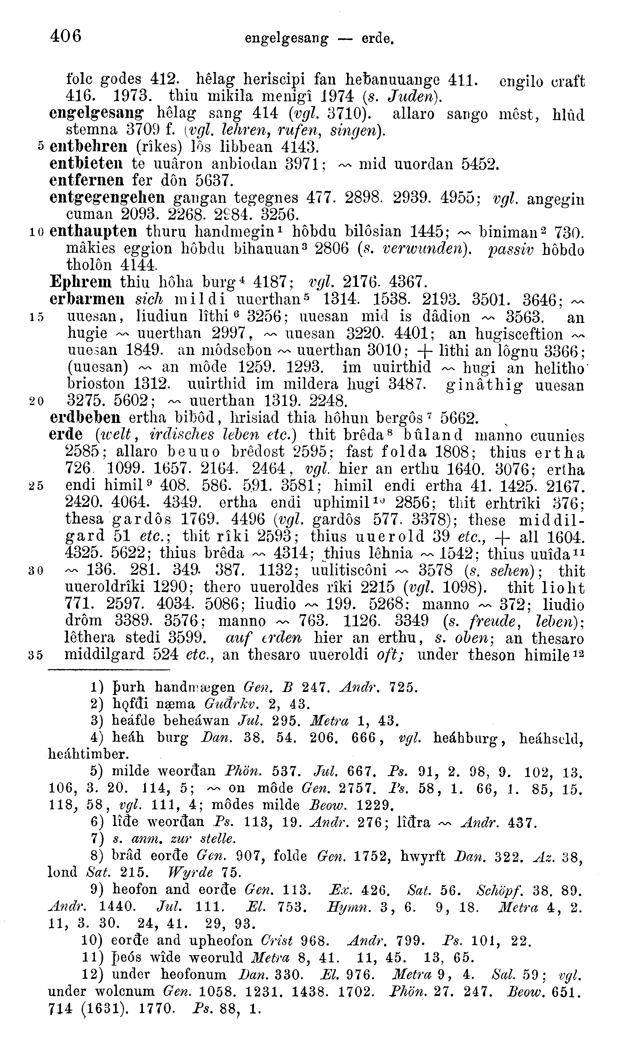 facsimile image (Sievers 1878, p. 406)