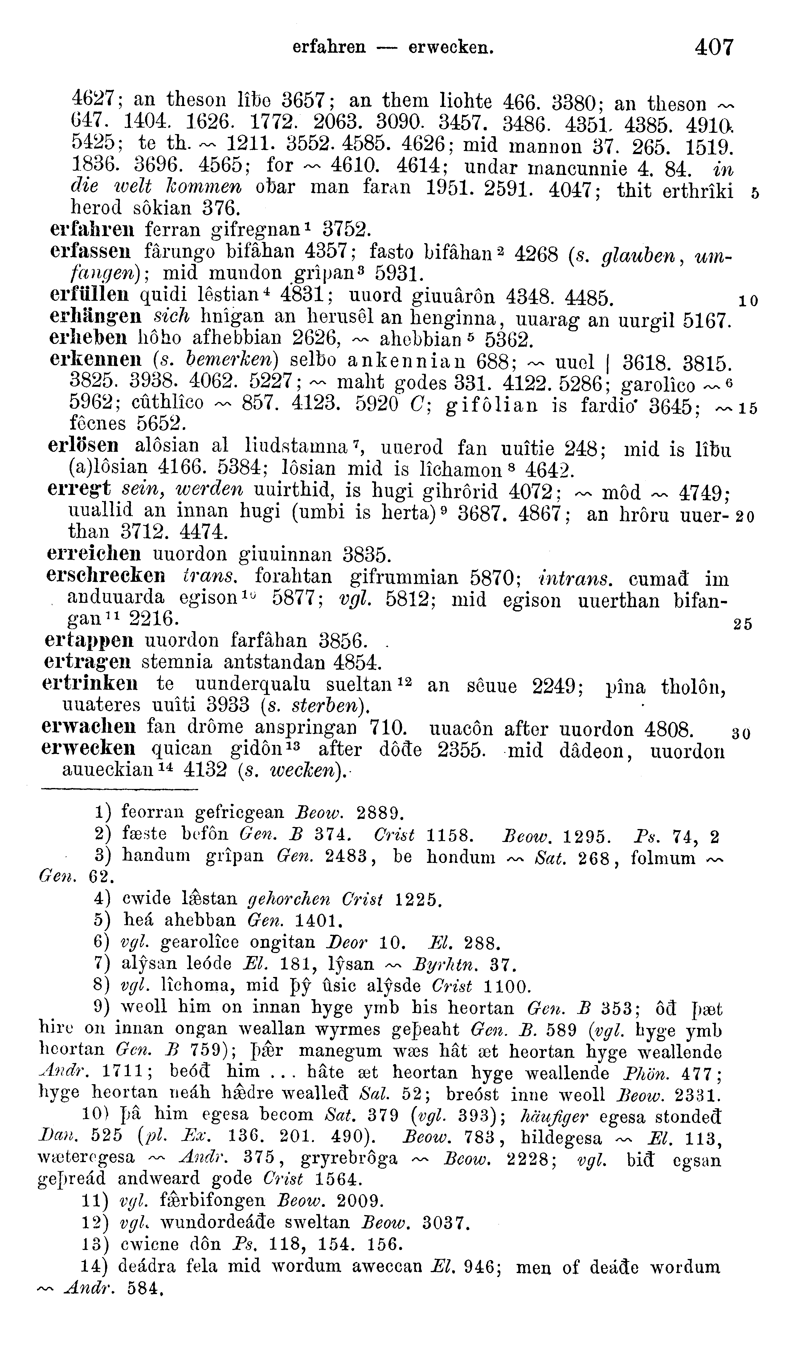 facsimile image (Sievers 1878, p. 407)