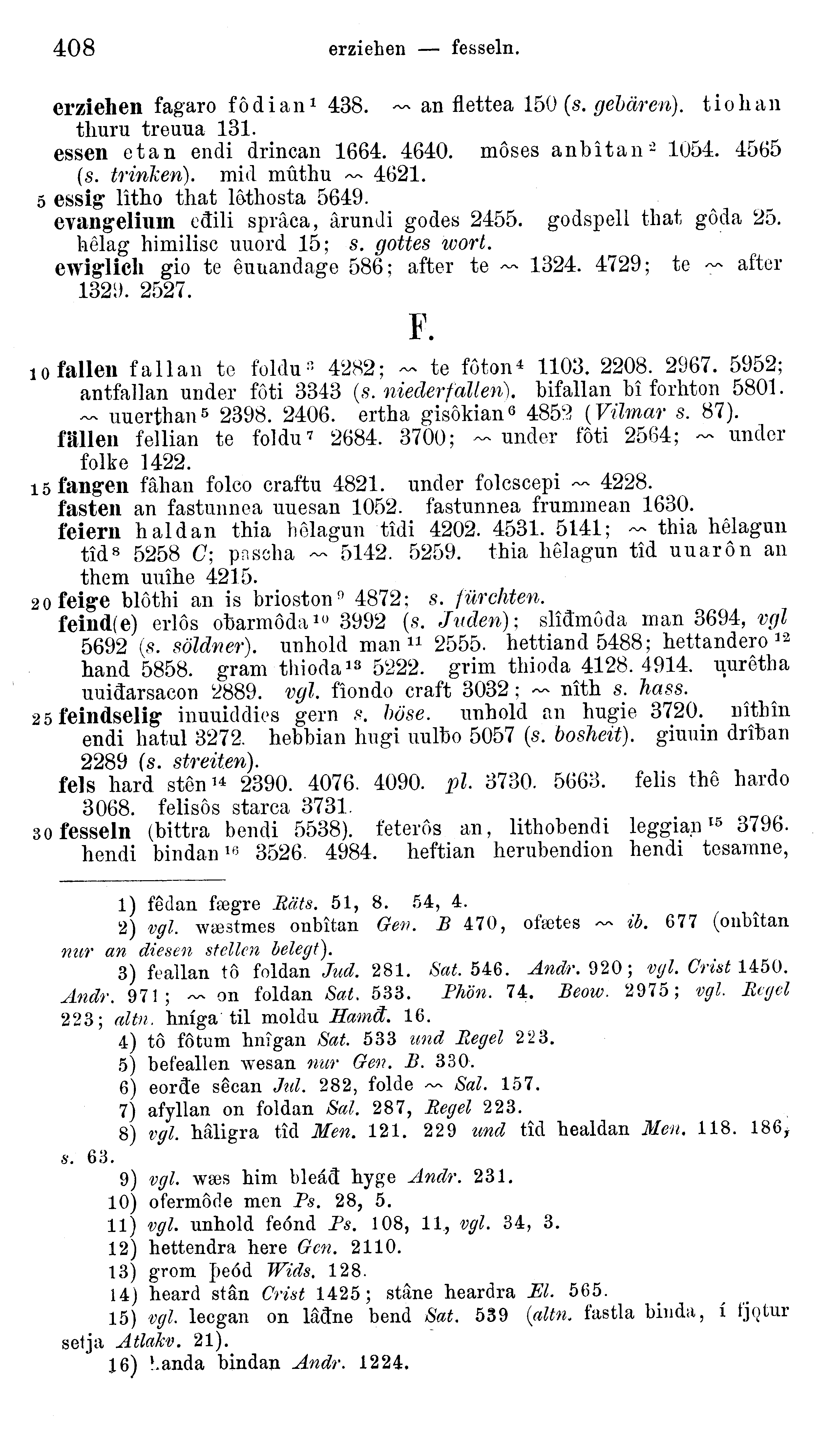 facsimile image (Sievers 1878, p. 408)