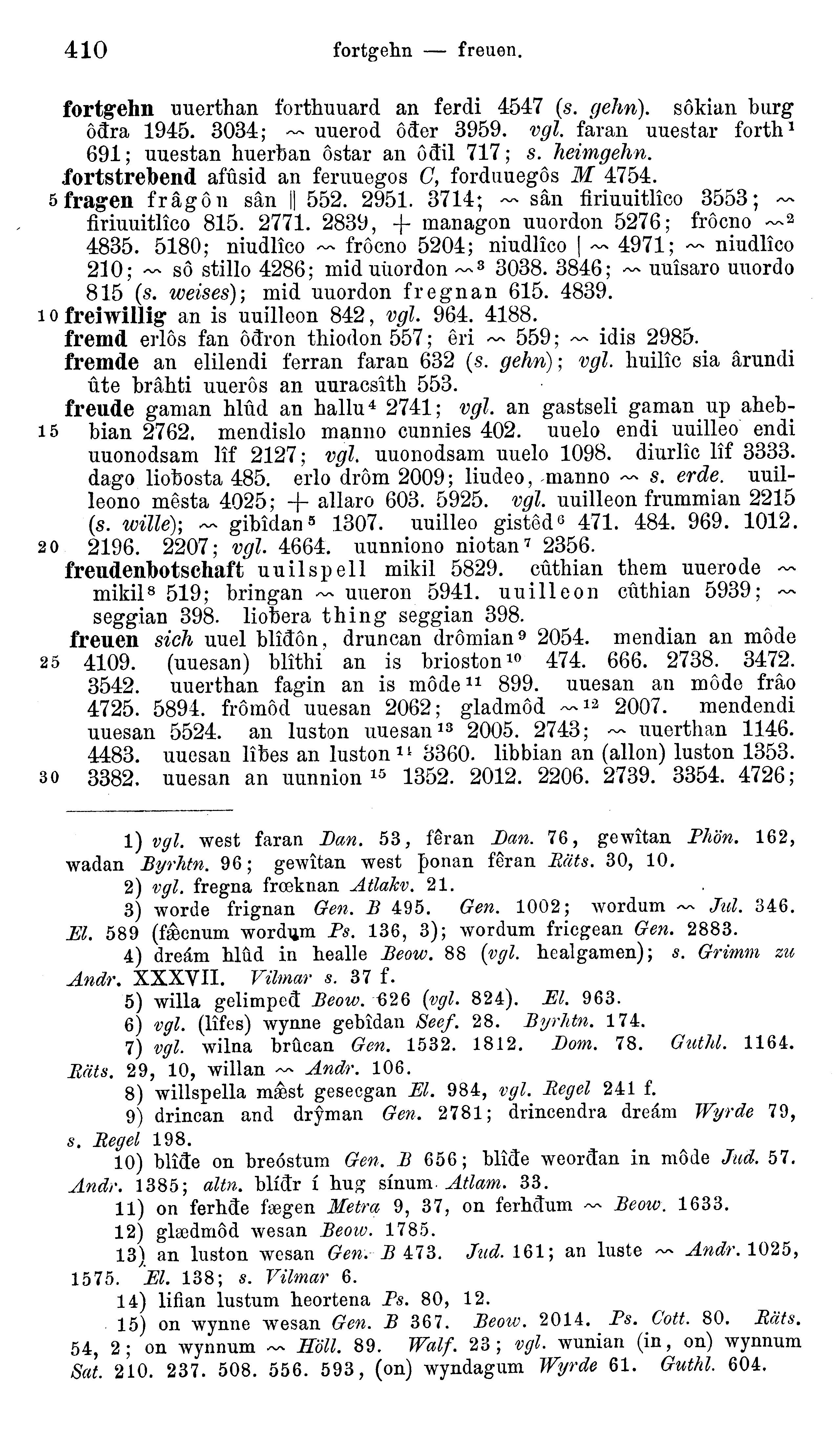 facsimile image (Sievers 1878, p. 410)