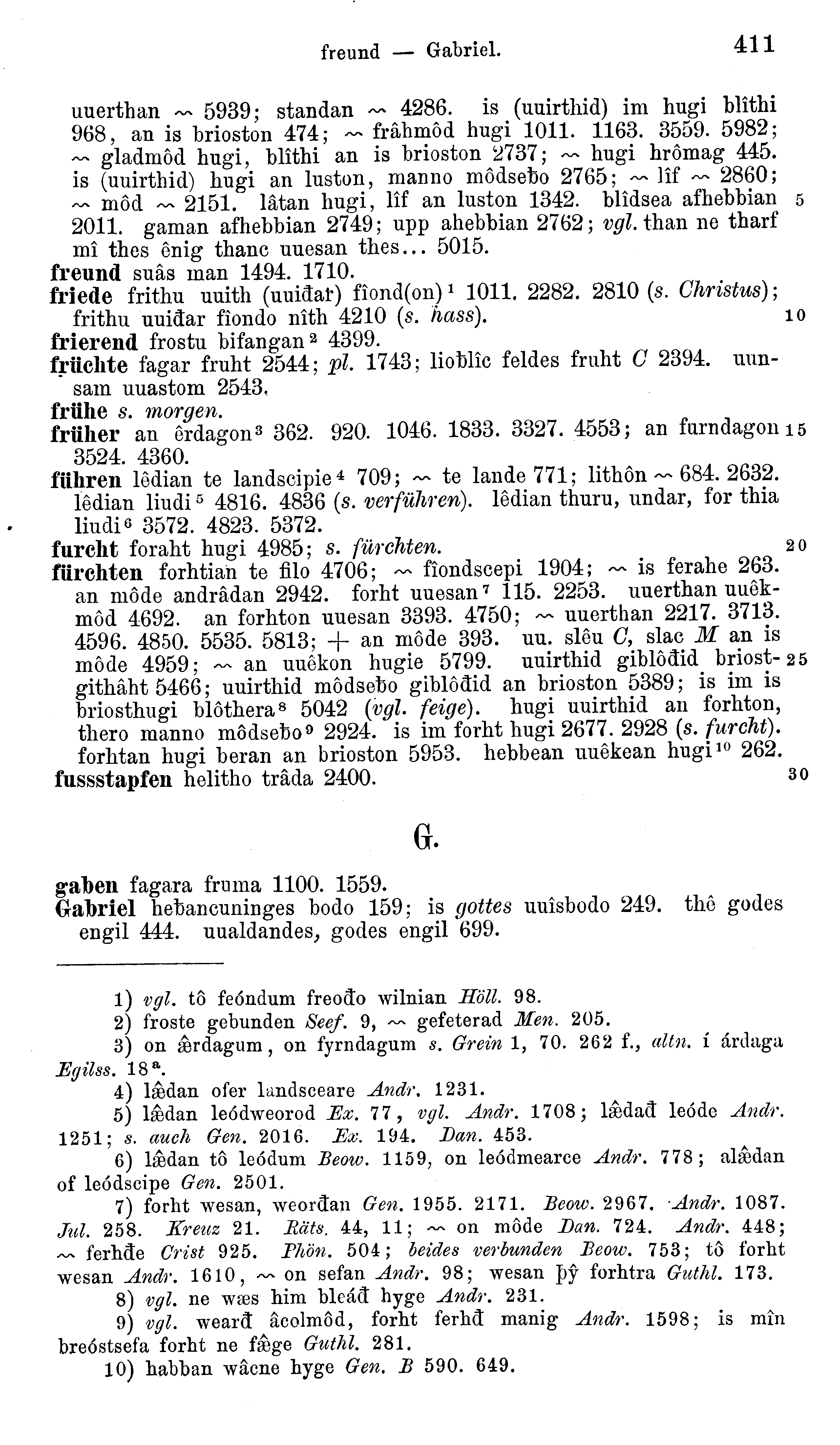 facsimile image (Sievers 1878, p. 411)