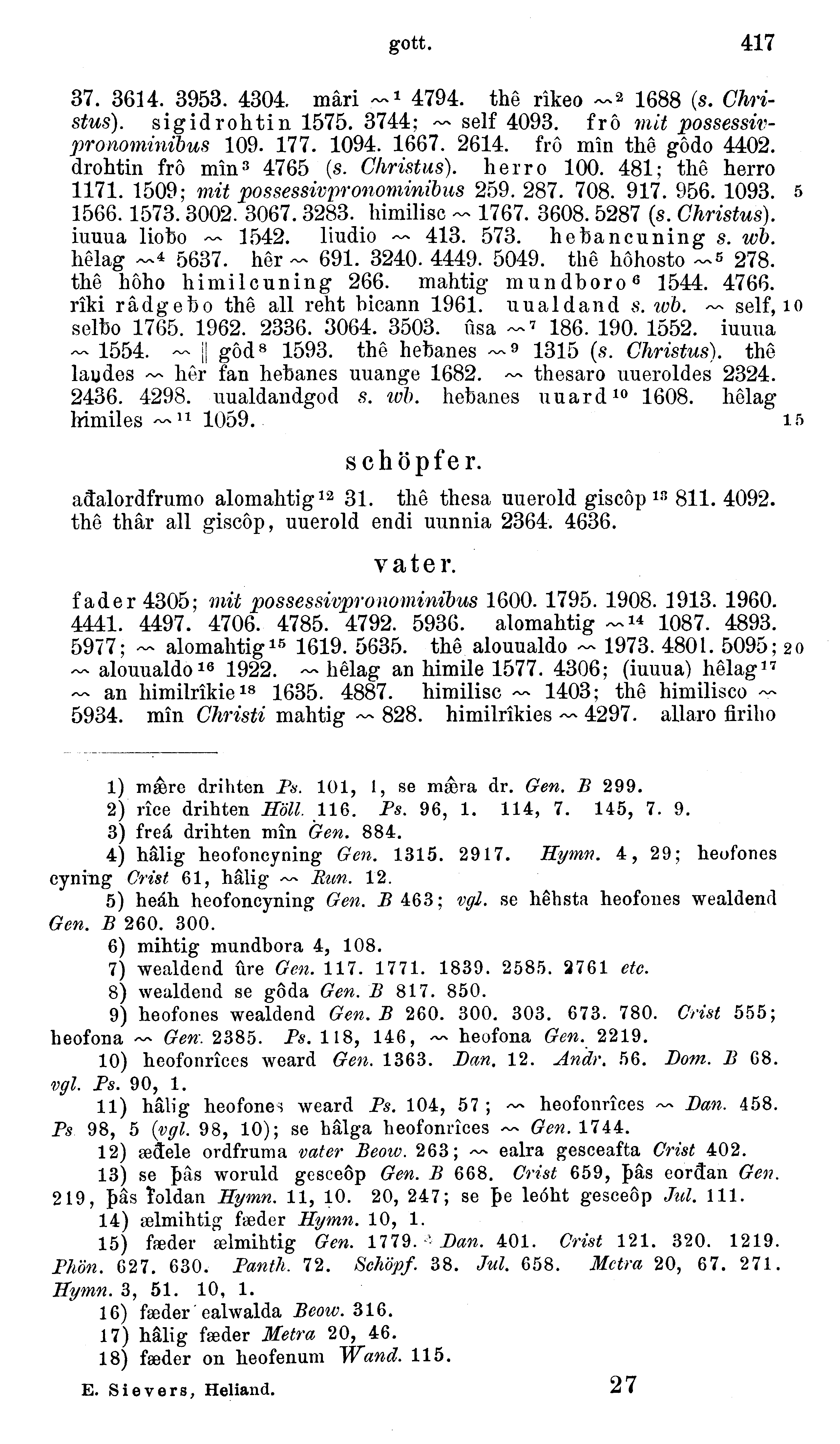 facsimile image (Sievers 1878, p. 417)