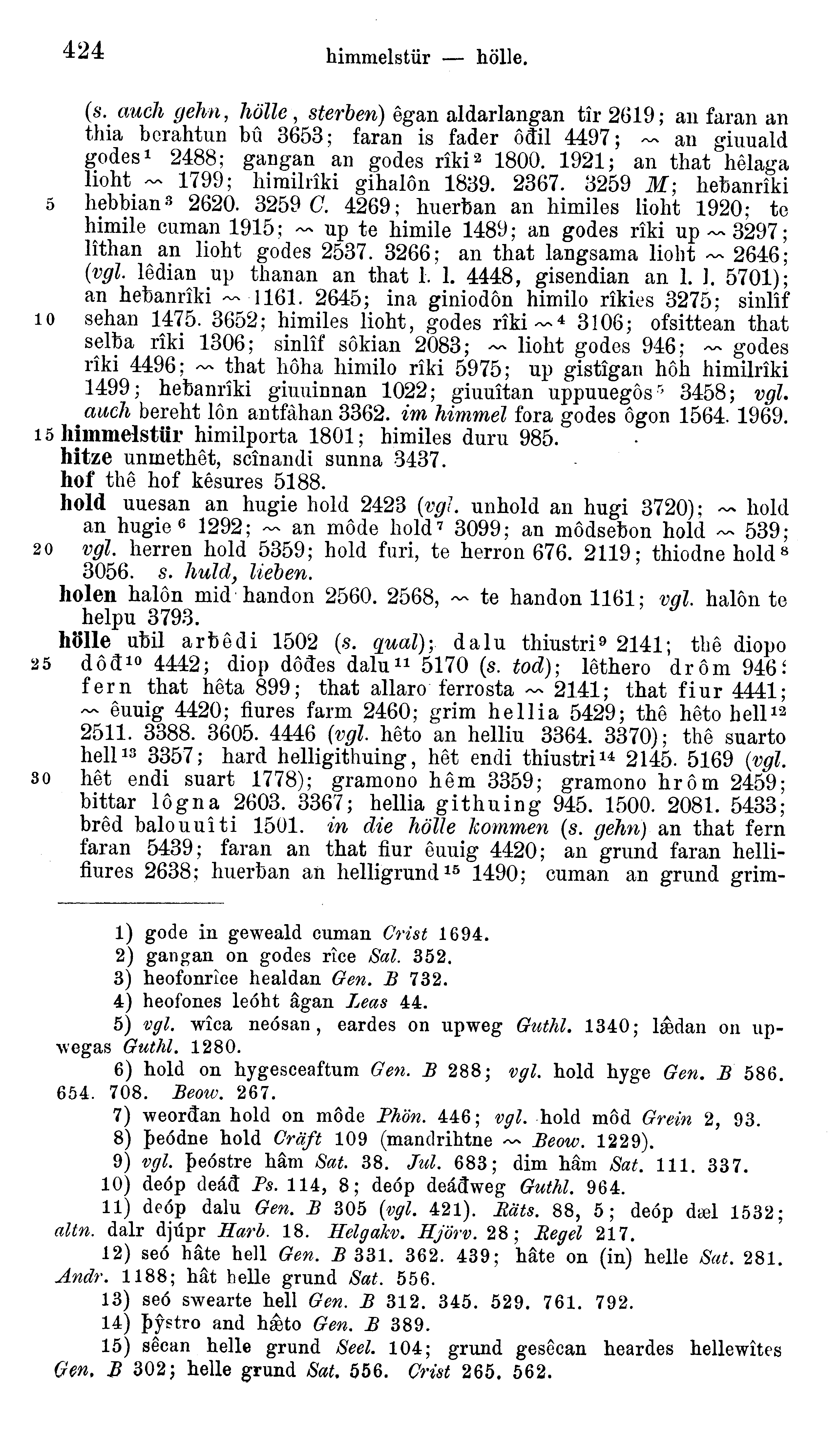 facsimile image (Sievers 1878, p. 424)