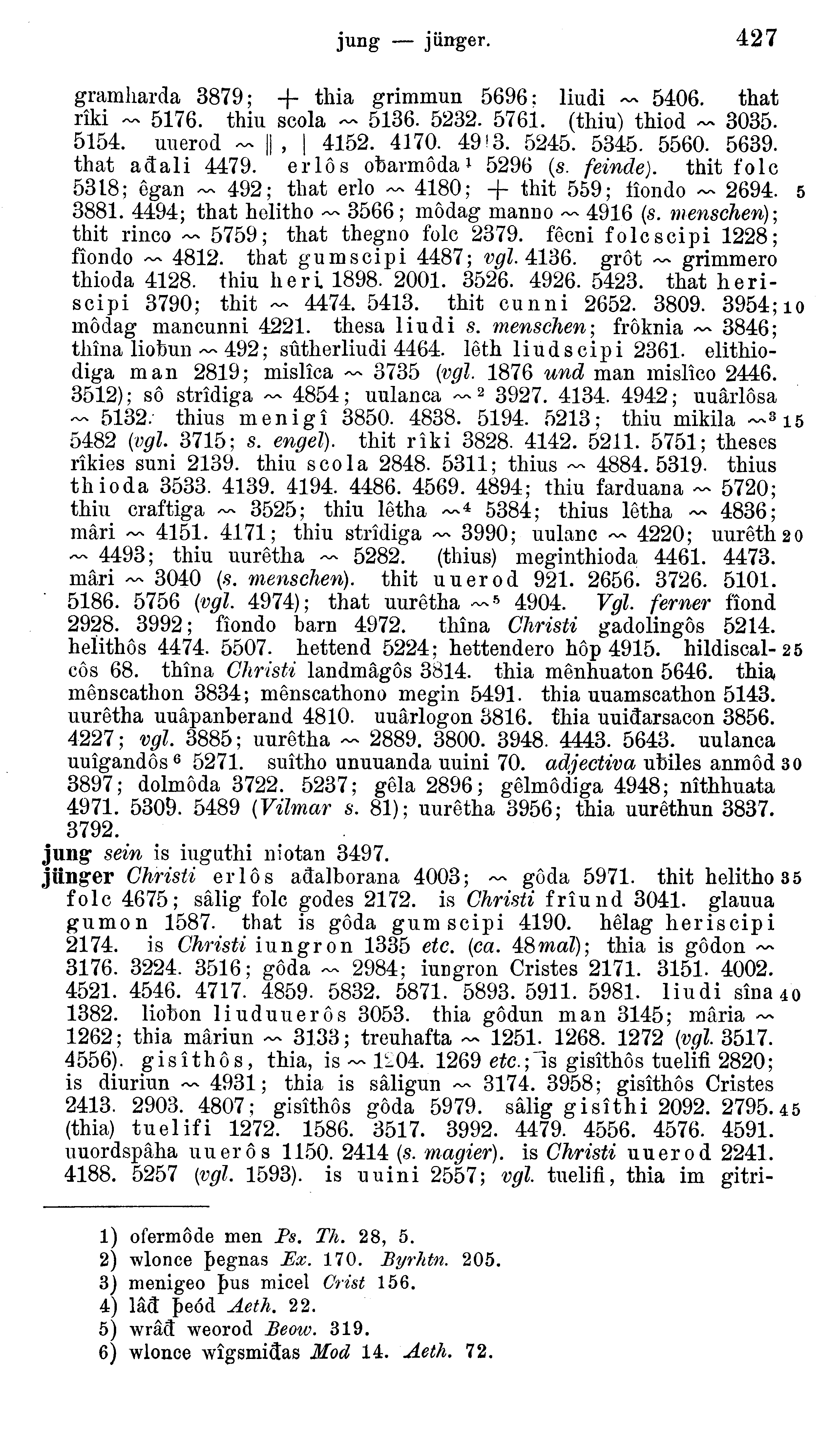 facsimile image (Sievers 1878, p. 427)