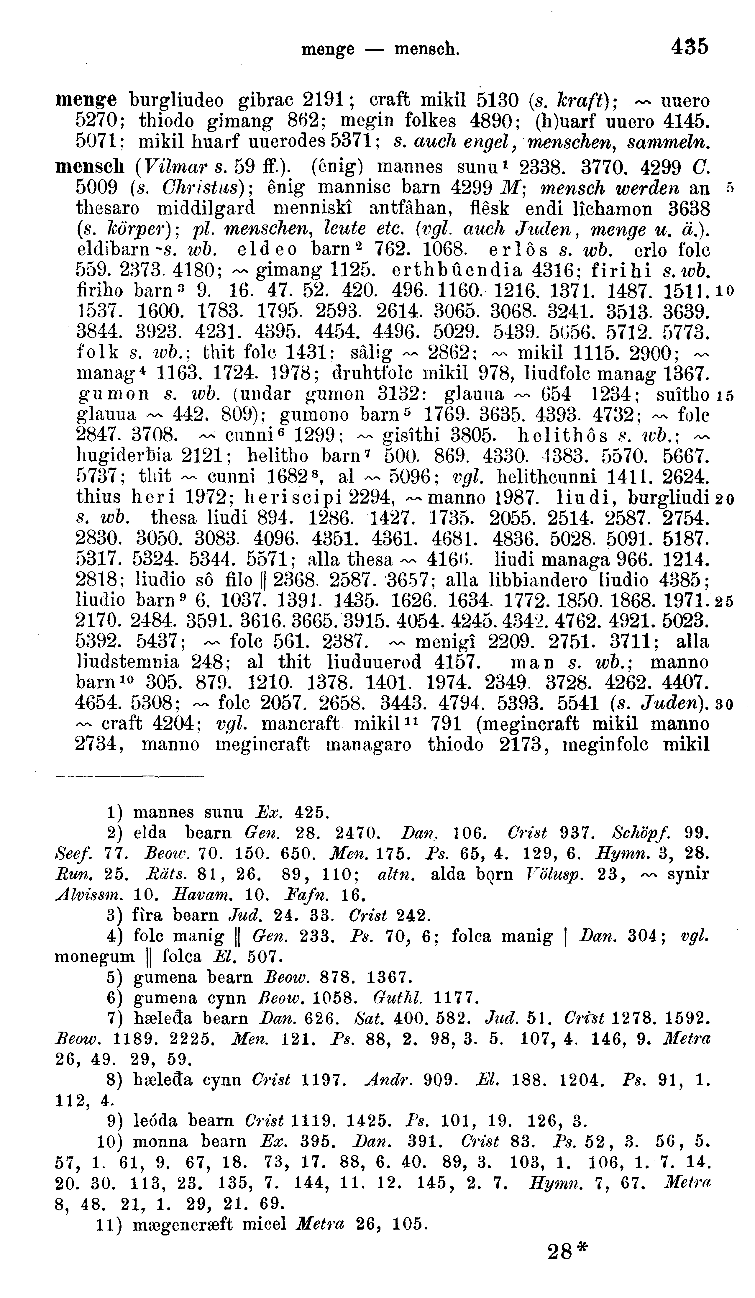 facsimile image (Sievers 1878, p. 435)